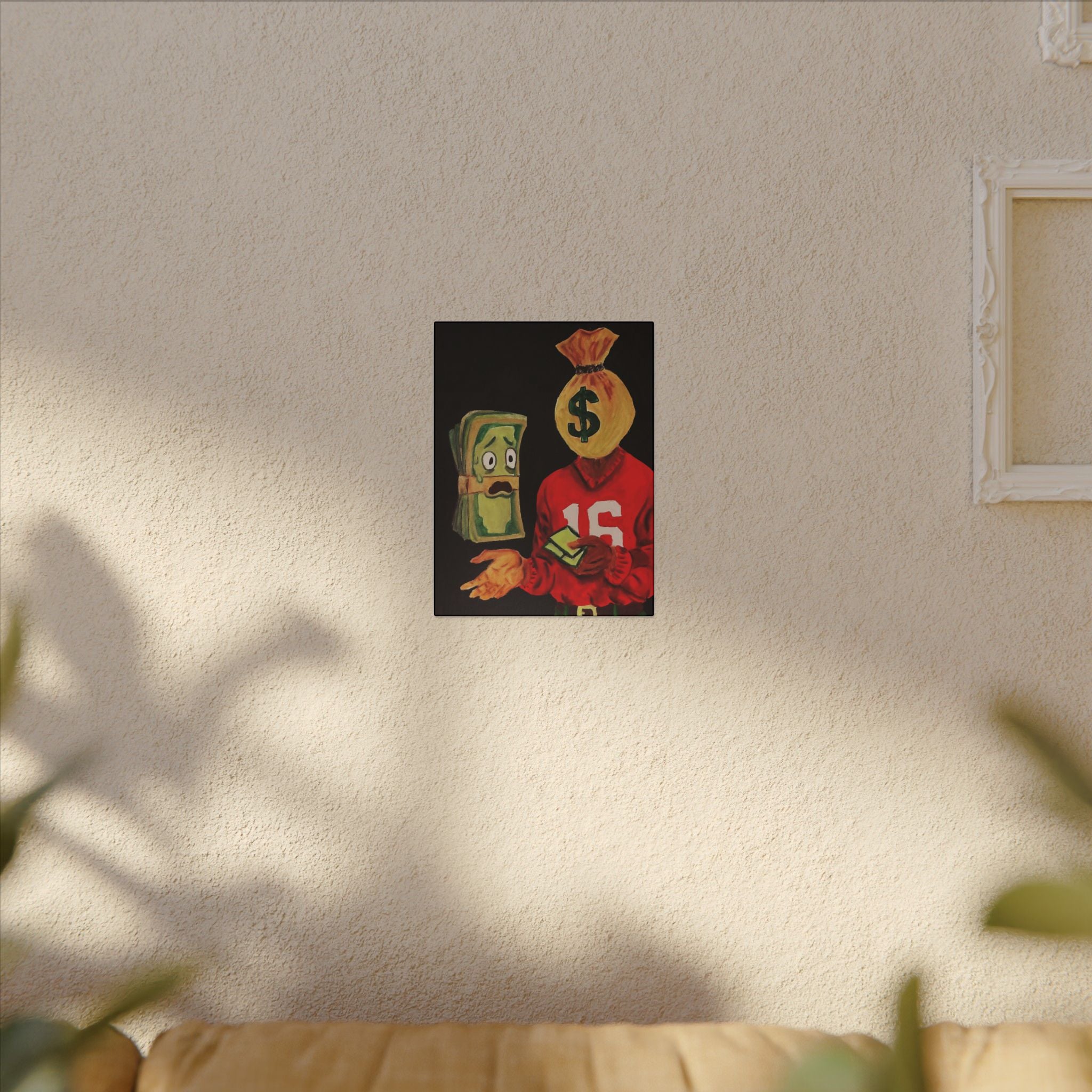 Scared Money Don’t Make No Money (Canvas)