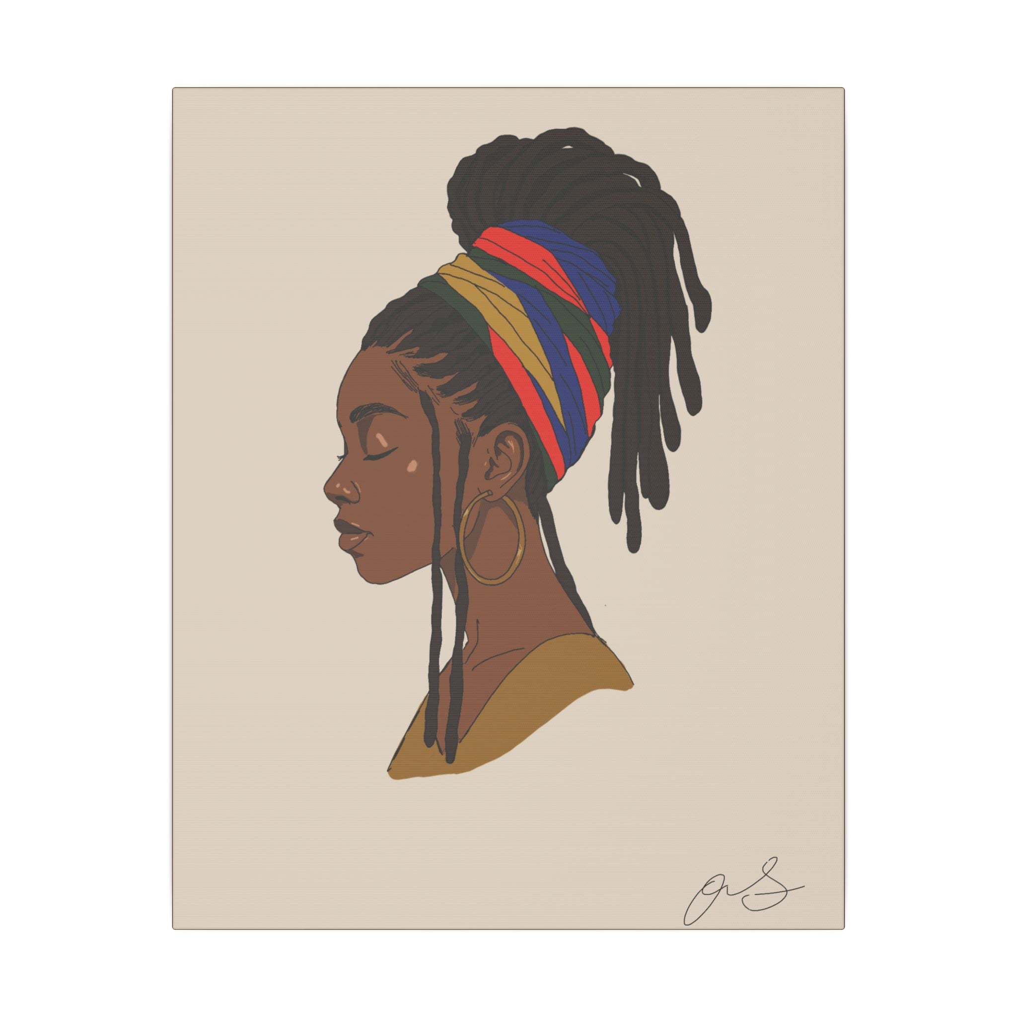 Side of Her Soul (Digital Drawn)