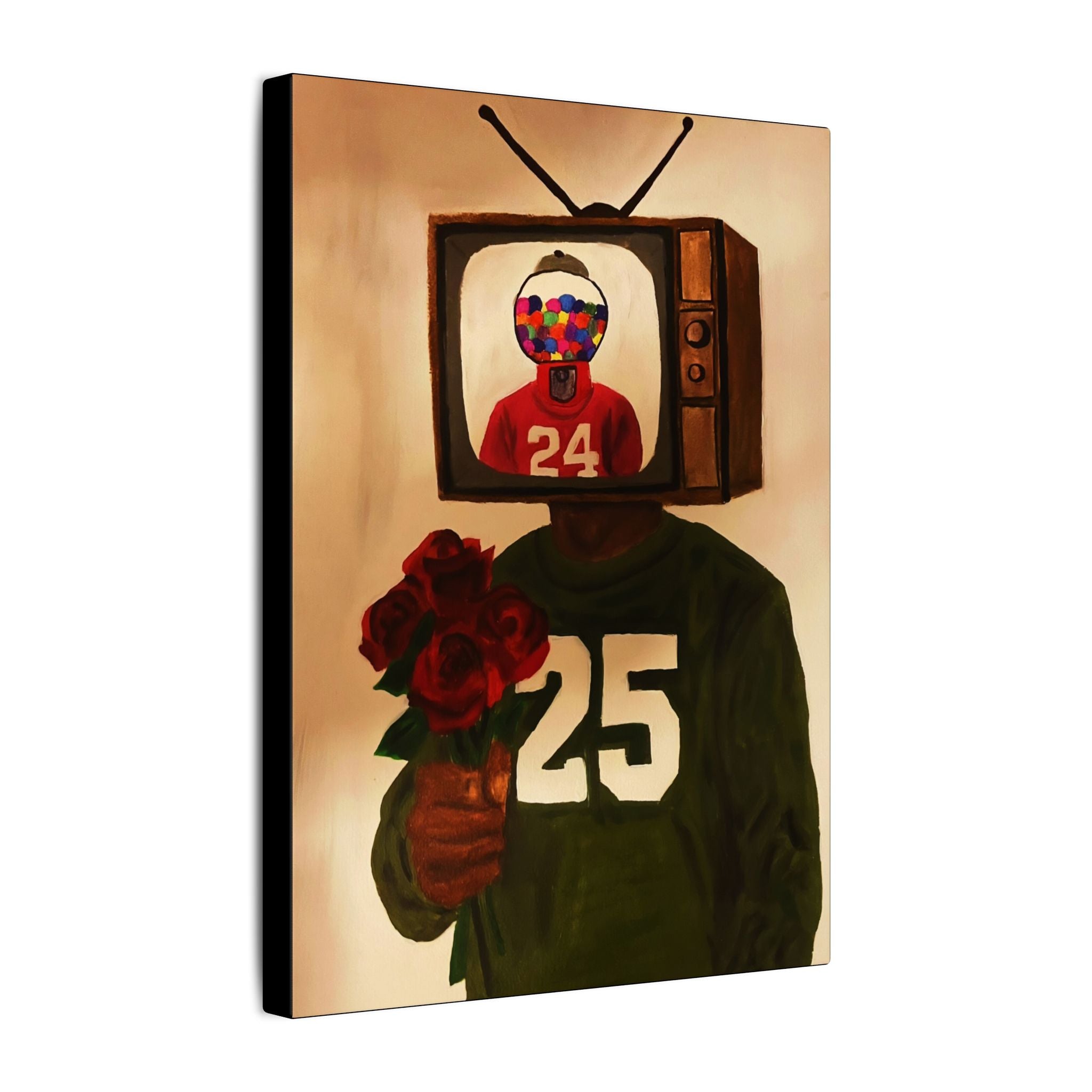 A Roses Reflection (Canvas)