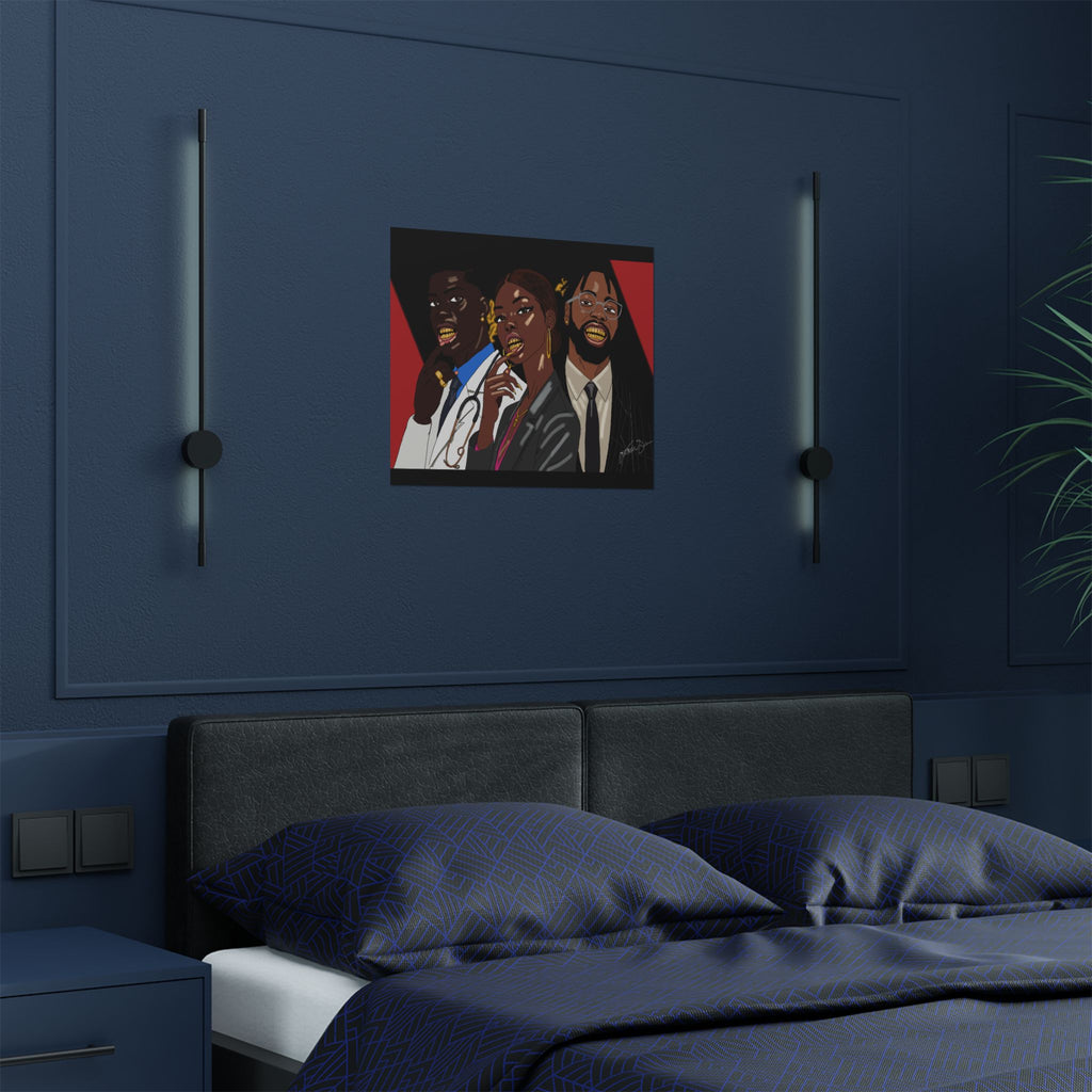 Success Outside the Culture digital drawn Poster