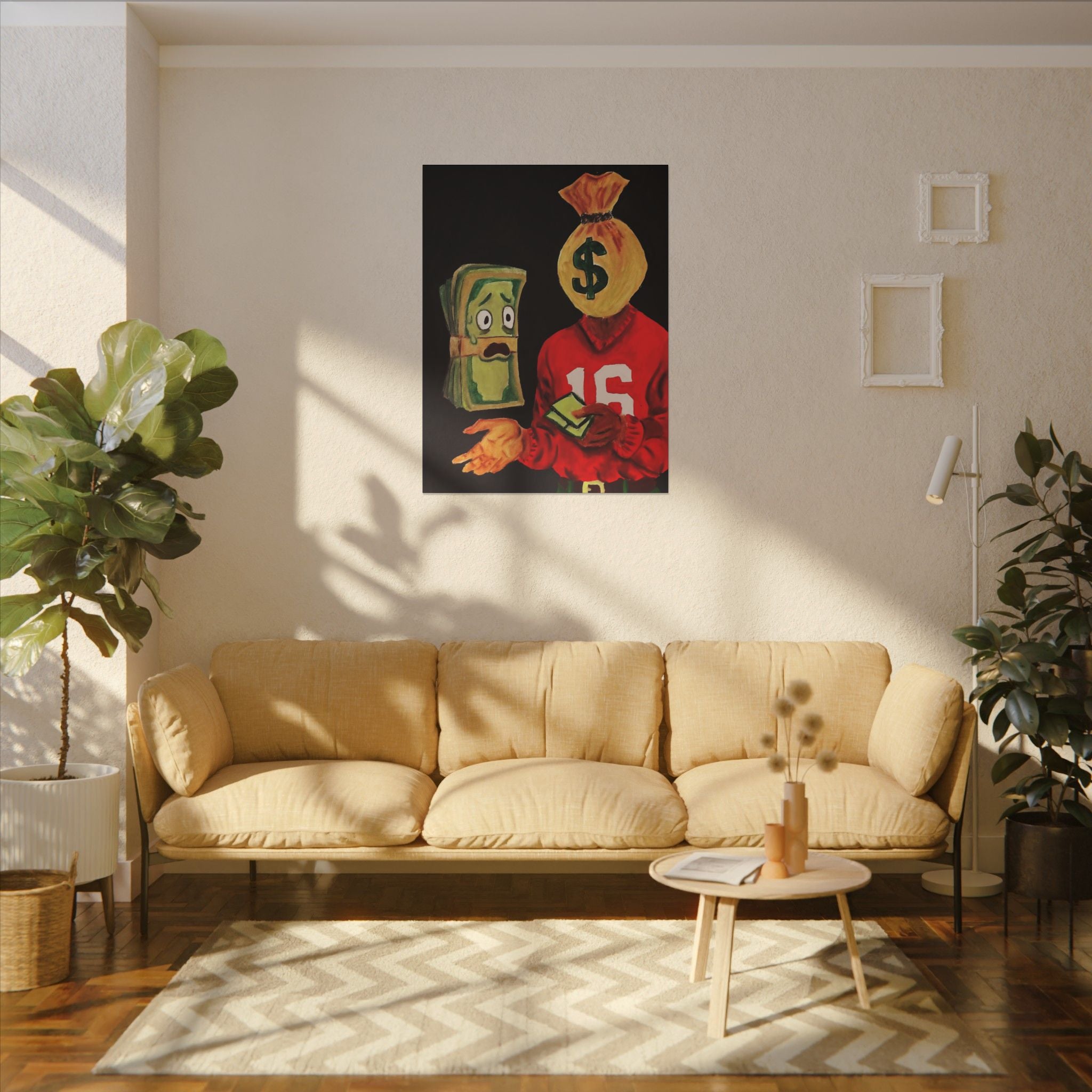 Scared Money Don’t Make No Money (Canvas)