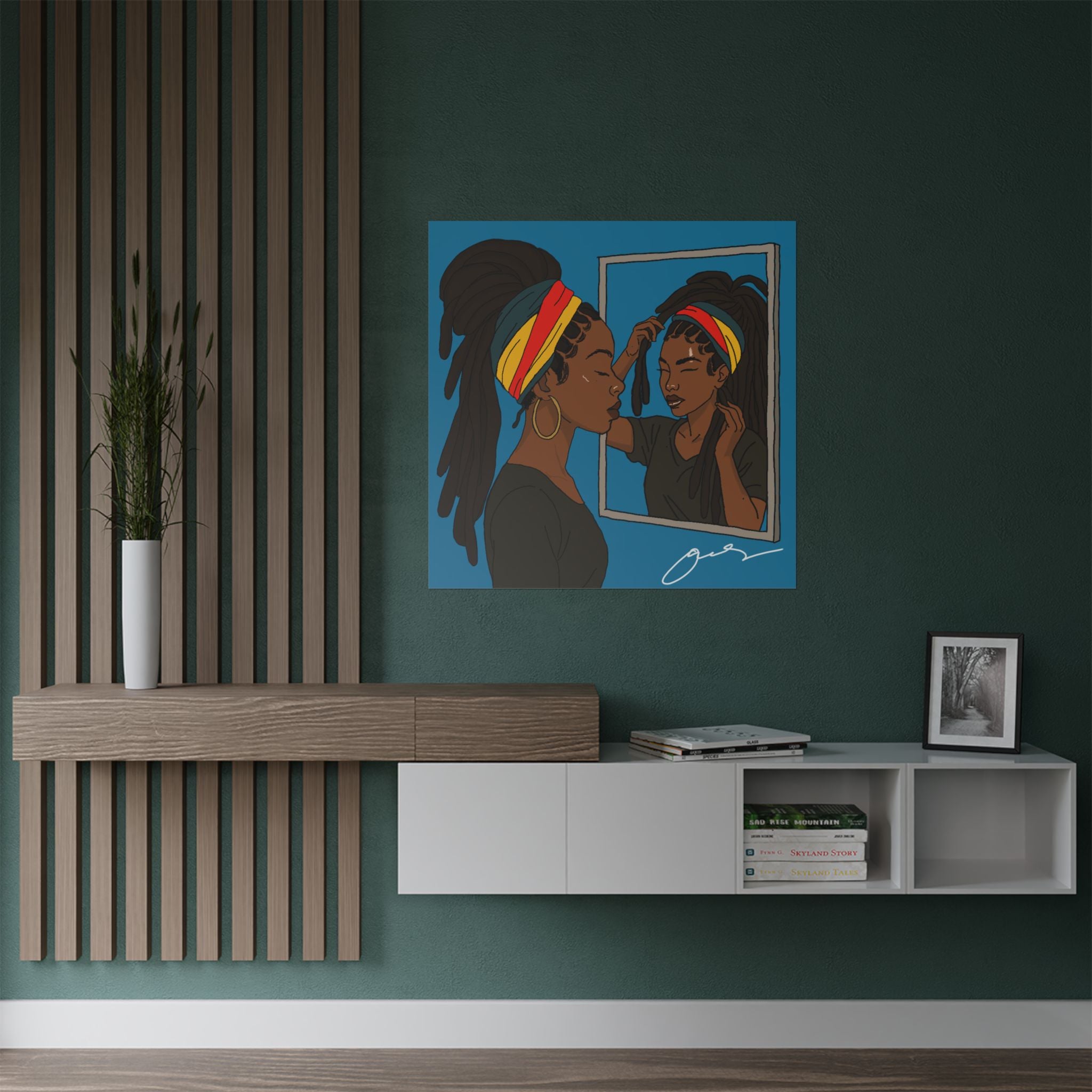 Reflection of Strength Poster