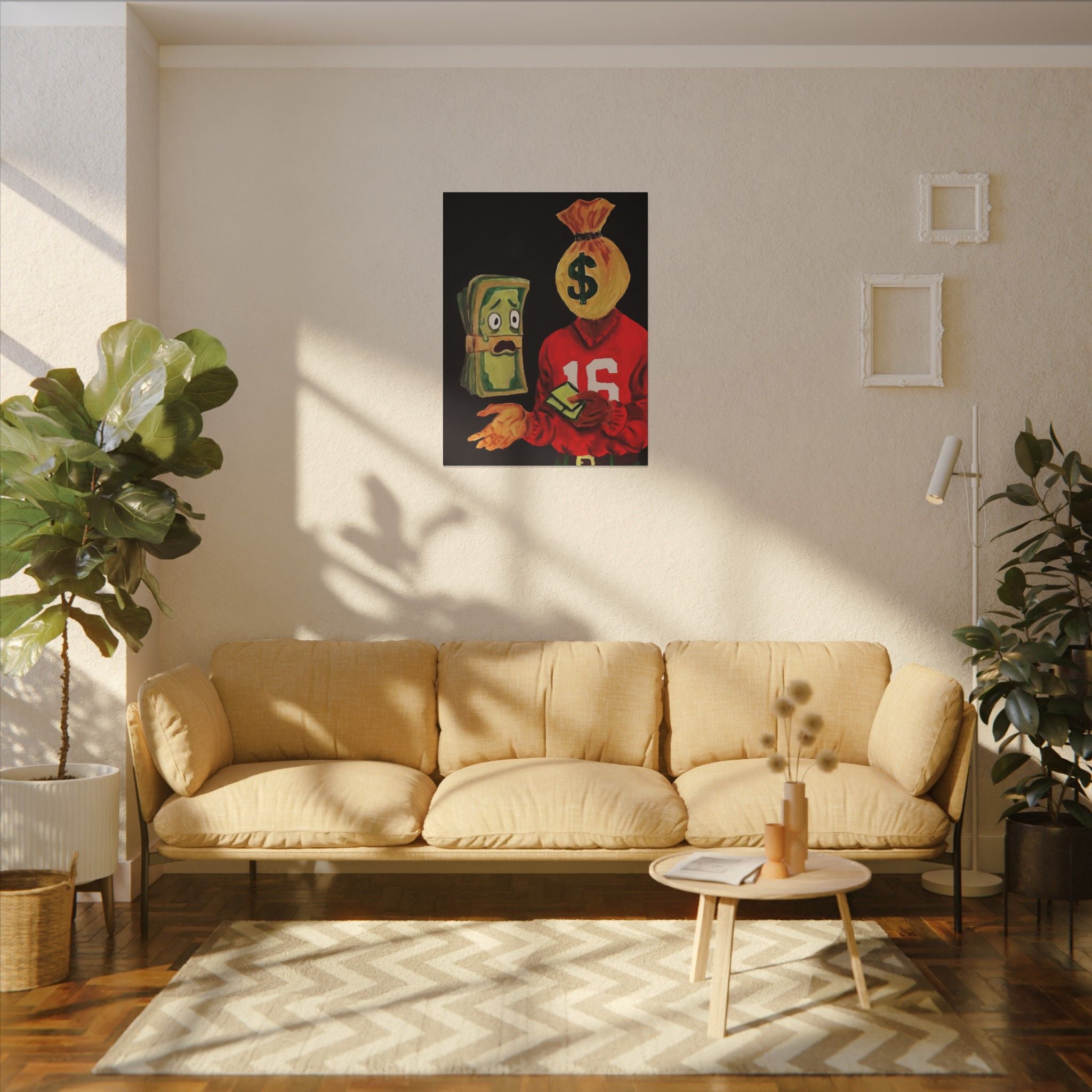 Scared Money Don’t Make No Money (Canvas)
