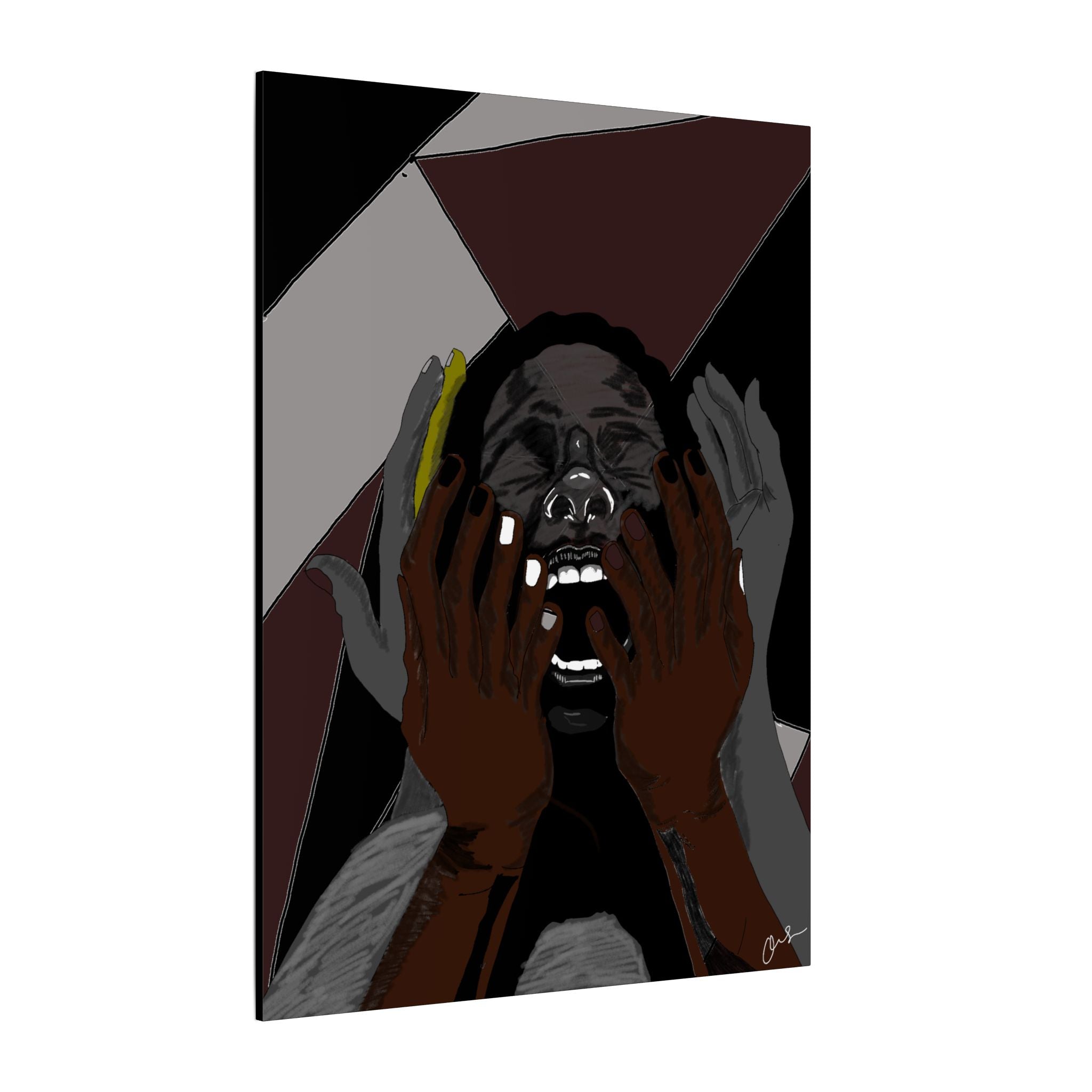 Healing In Color Series Pt. 1: Hands of Emotions (Digital Drawn)
