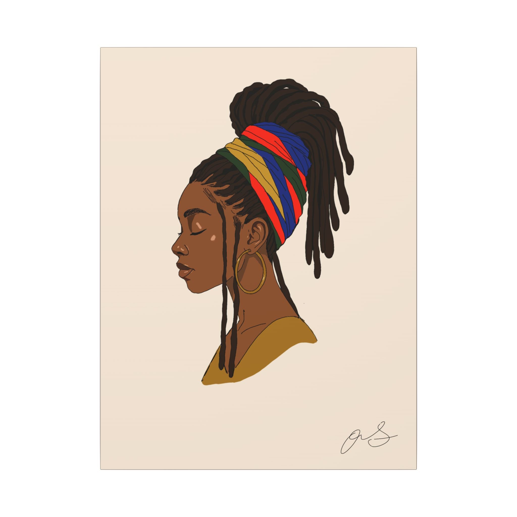 Side of Her Soul (Digital Drawn)