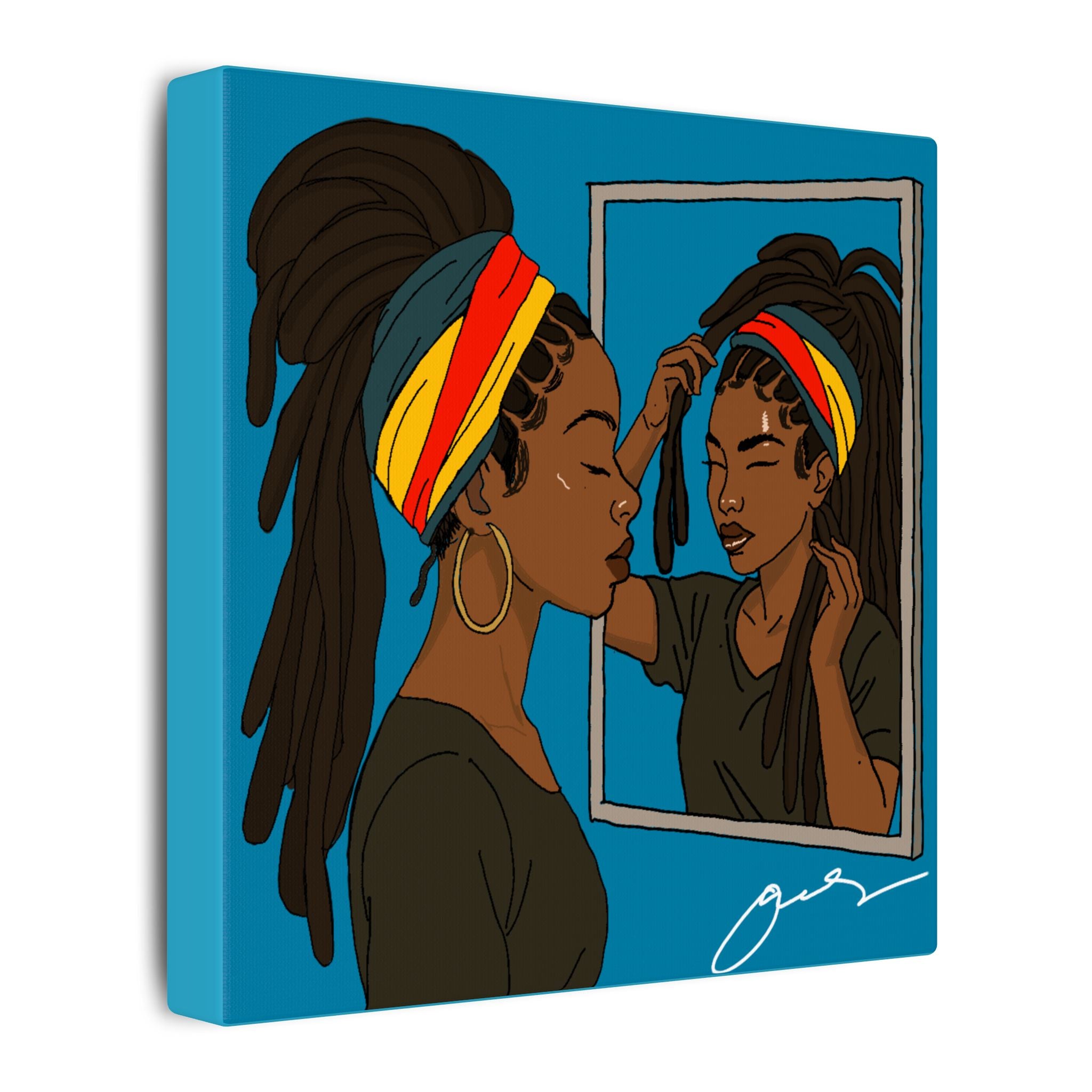 Reflection of Strength (Digital Drawn)