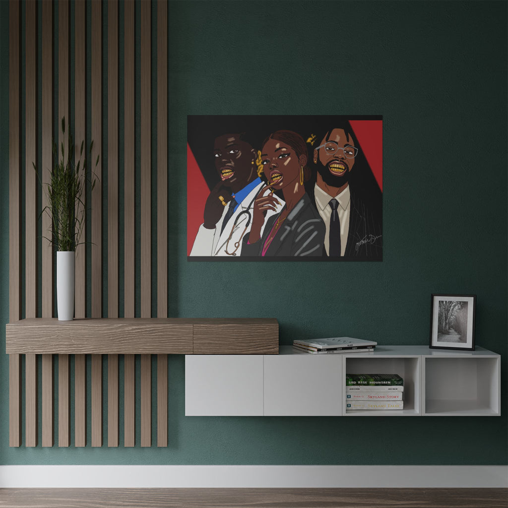 Success Outside the Culture digital drawn Poster