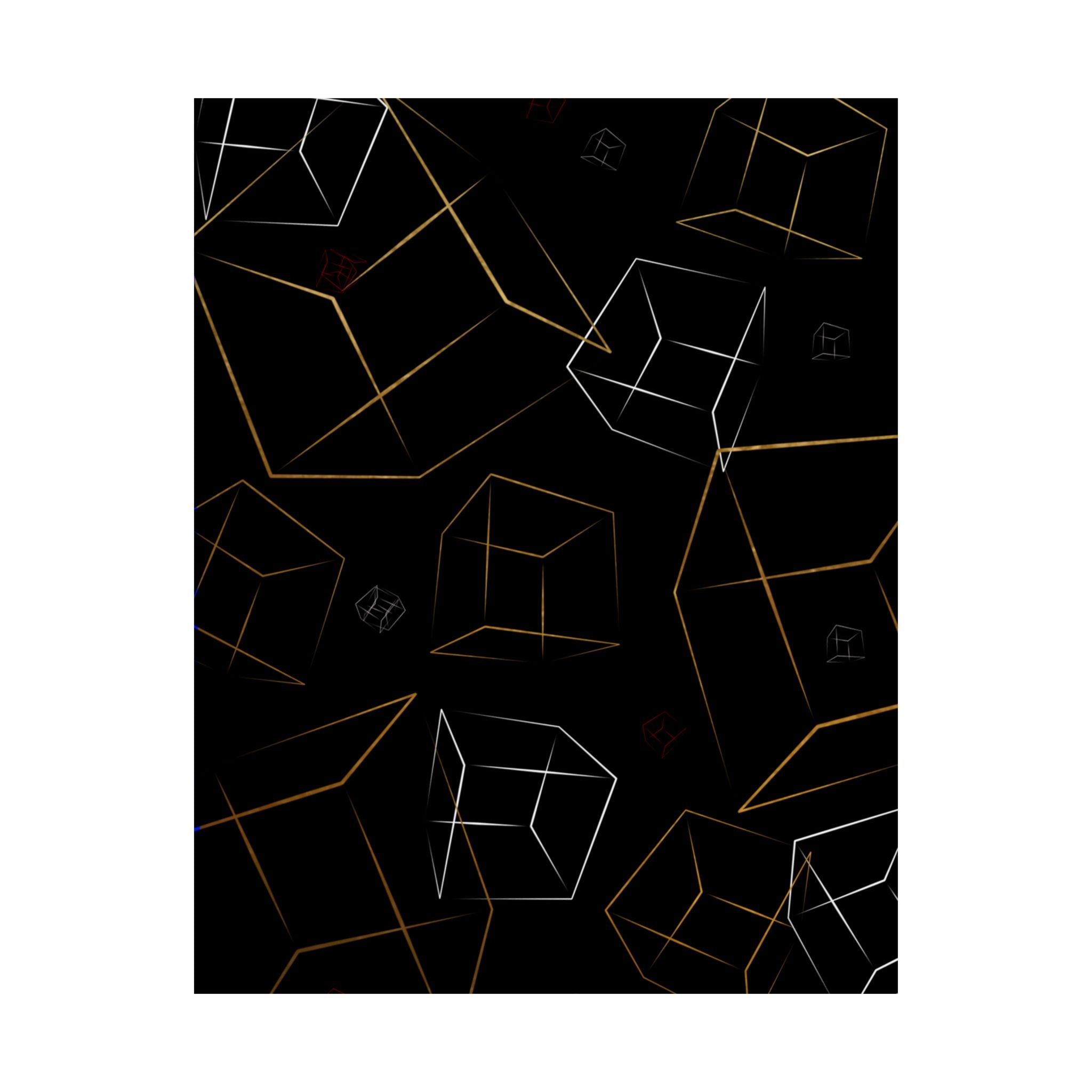 Cube Print (Poster)