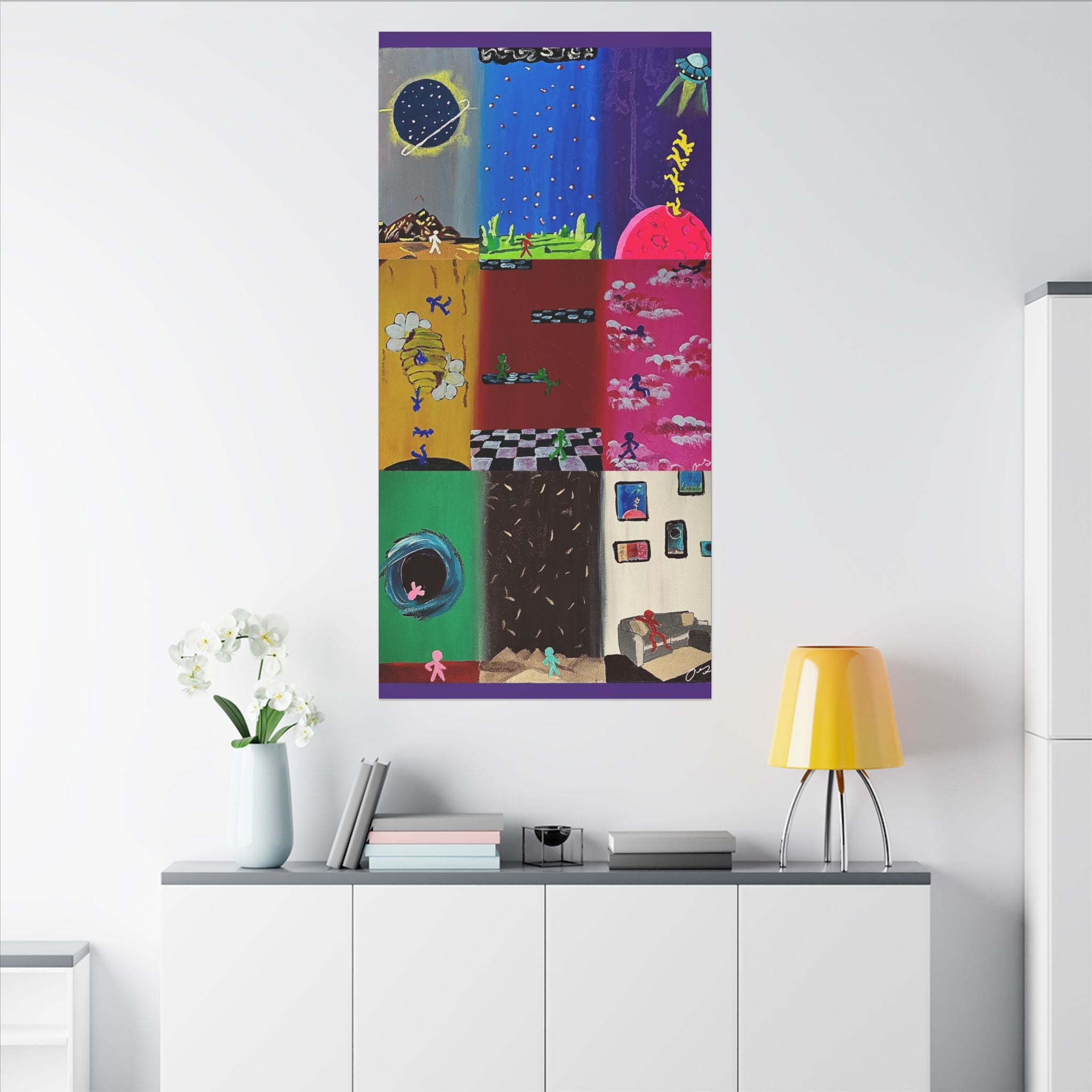 It’s Just A Dream Series (Painted)