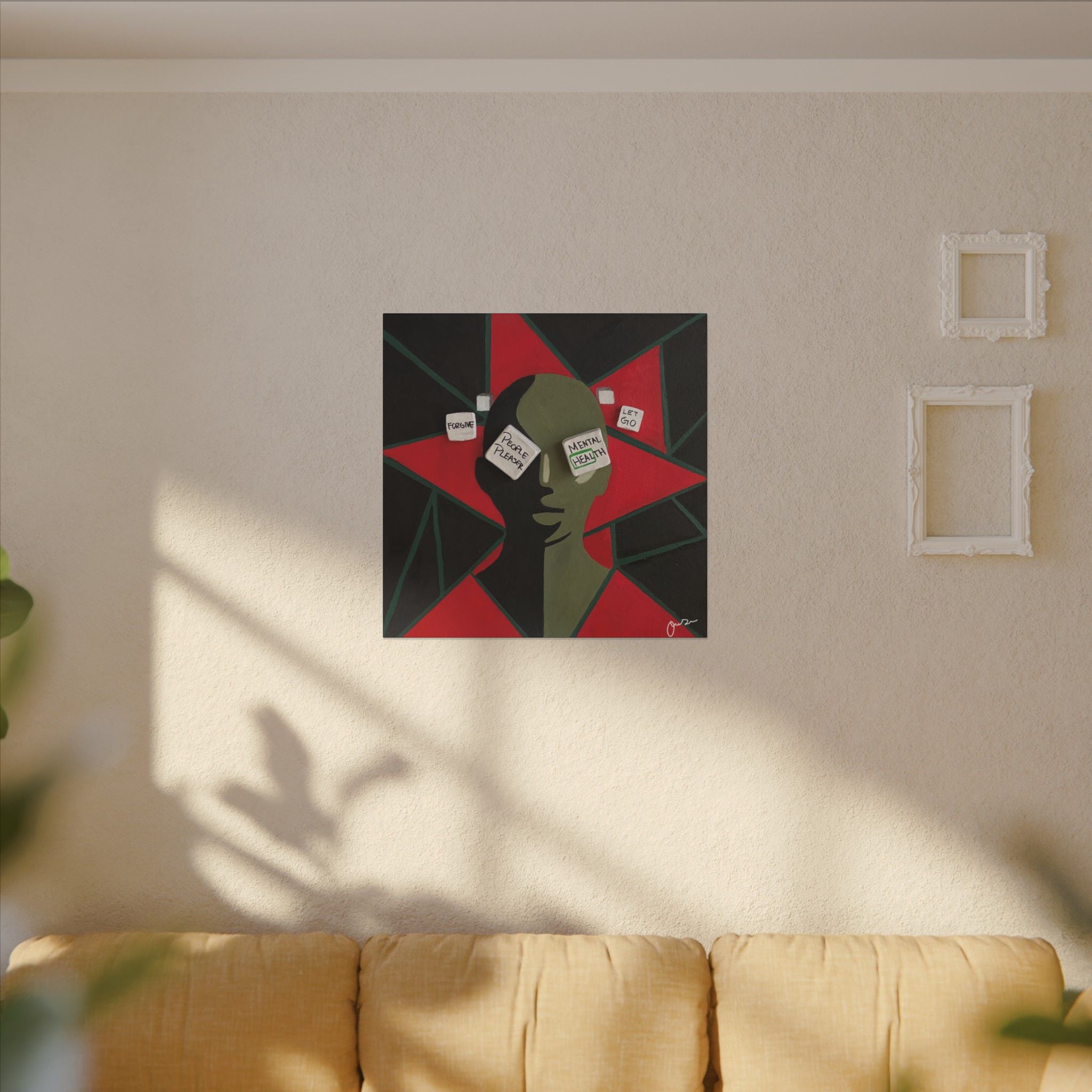 Healing In Color Series: Make the Right Choice Pt. 2 (Painted)