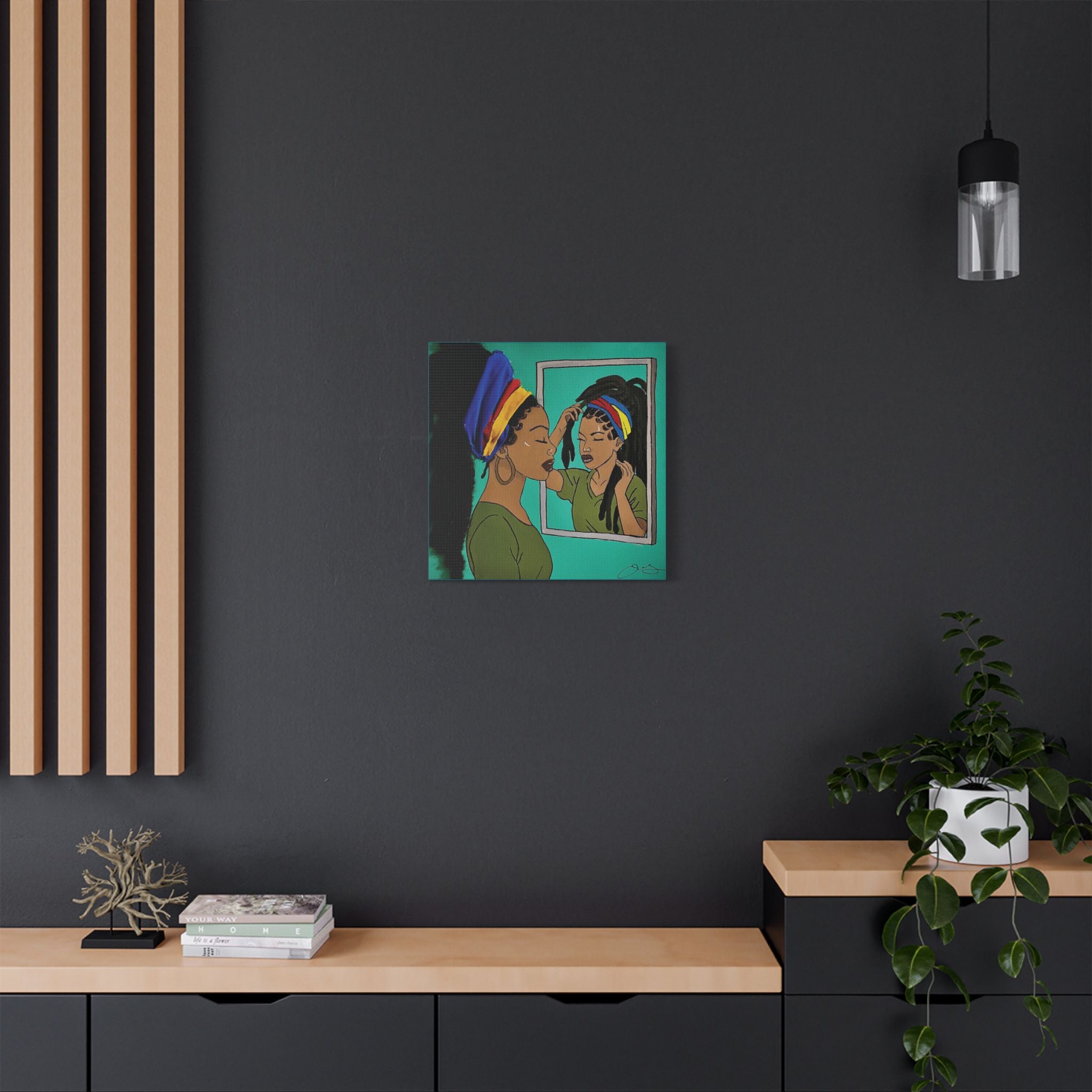 Reflection of Strength (Painted)