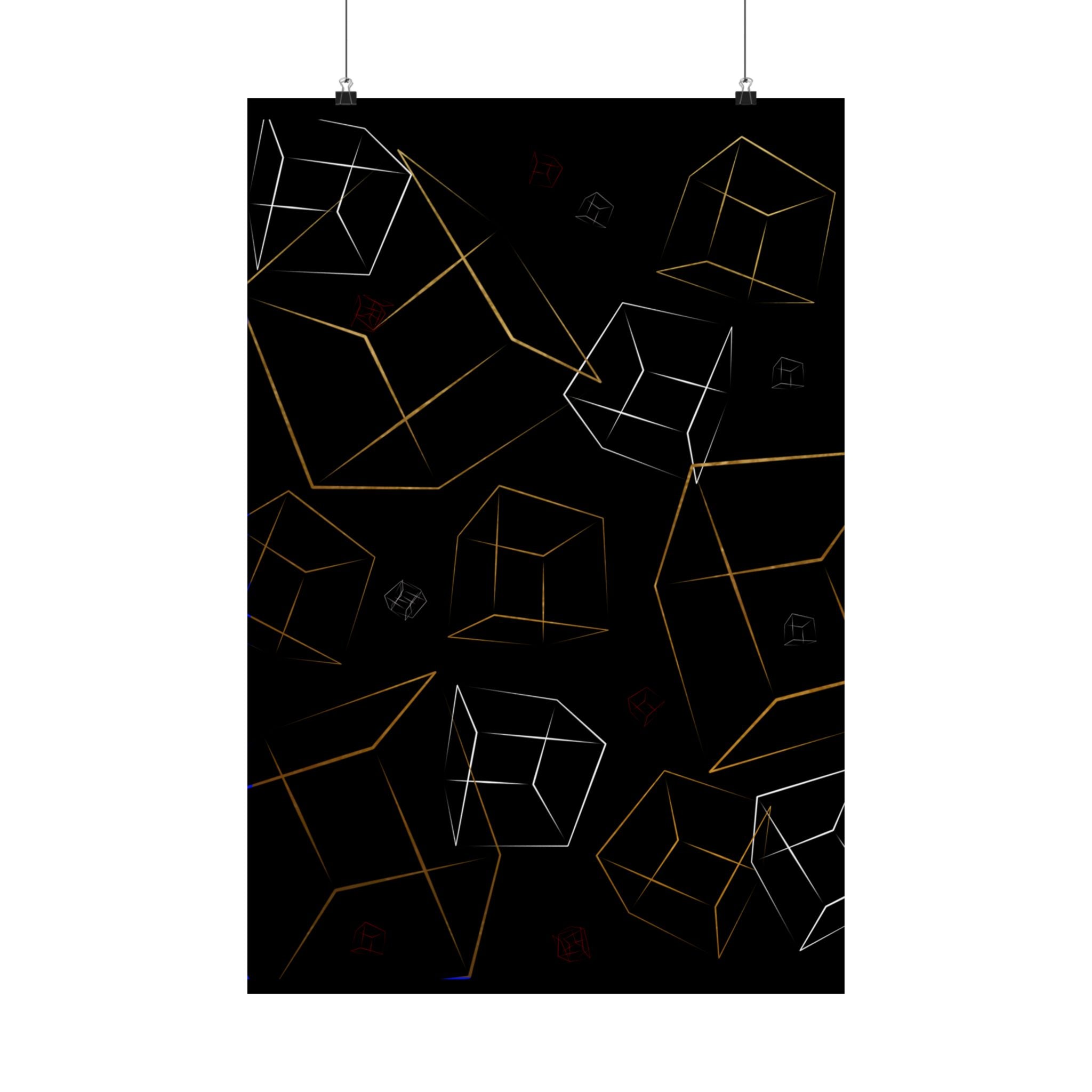 Cube Print (Poster)
