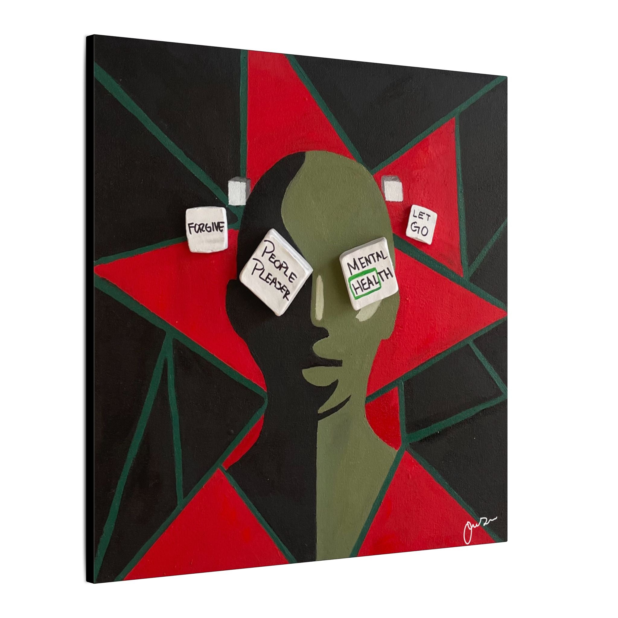 Healing In Color Series: Make the Right Choice Pt. 2 (Painted)