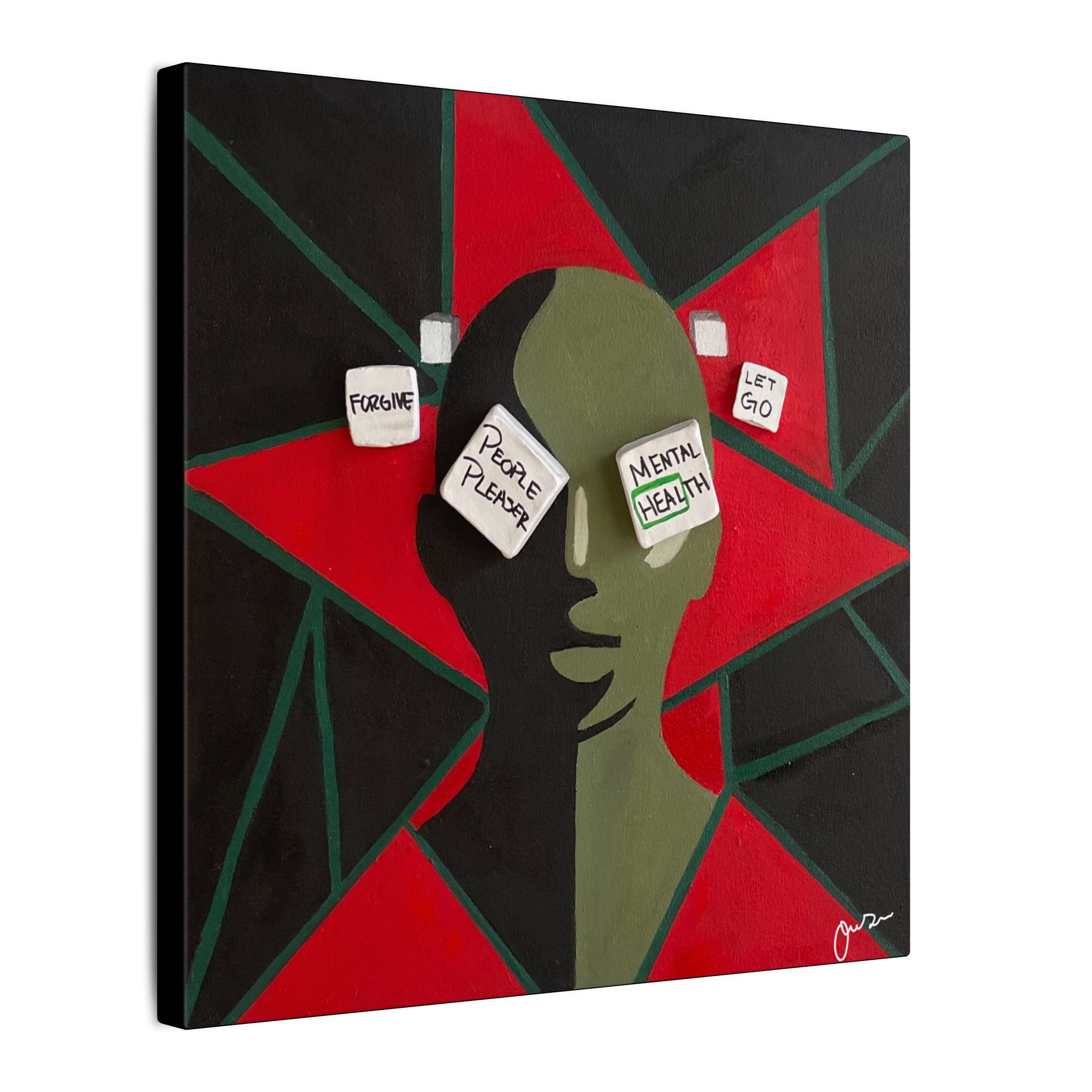 Healing In Color Series: Make the Right Choice Pt. 2 (Painted)