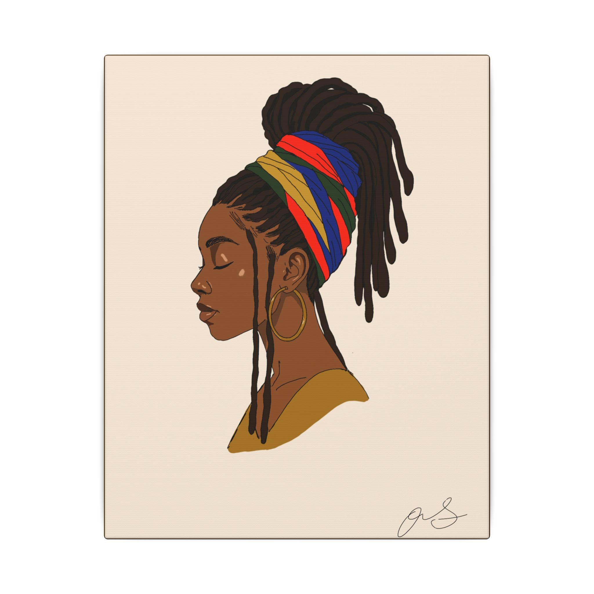 Side of Her Soul (Digital Drawn)