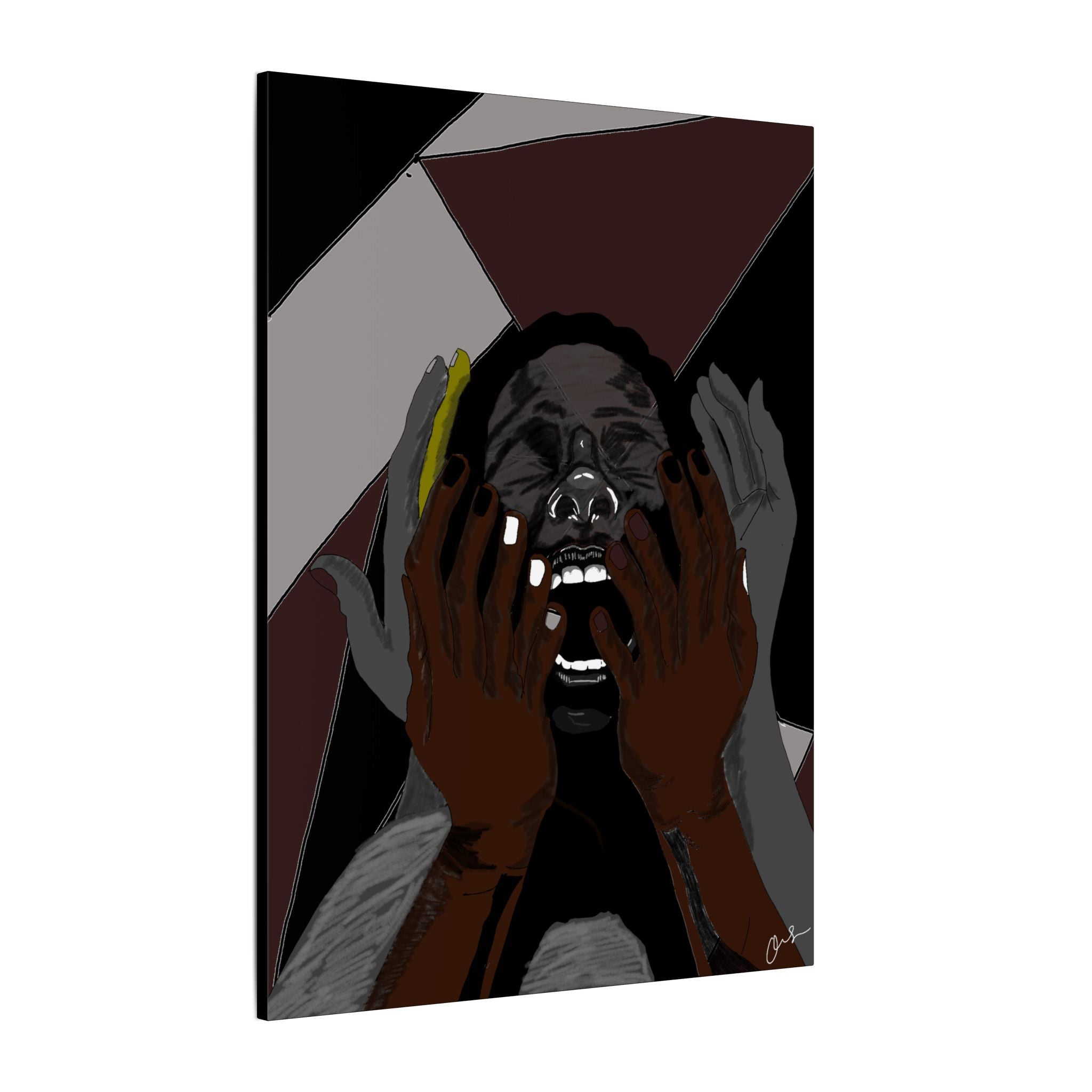 Healing In Color Series Pt. 1: Hands of Emotions (Digital Drawn)