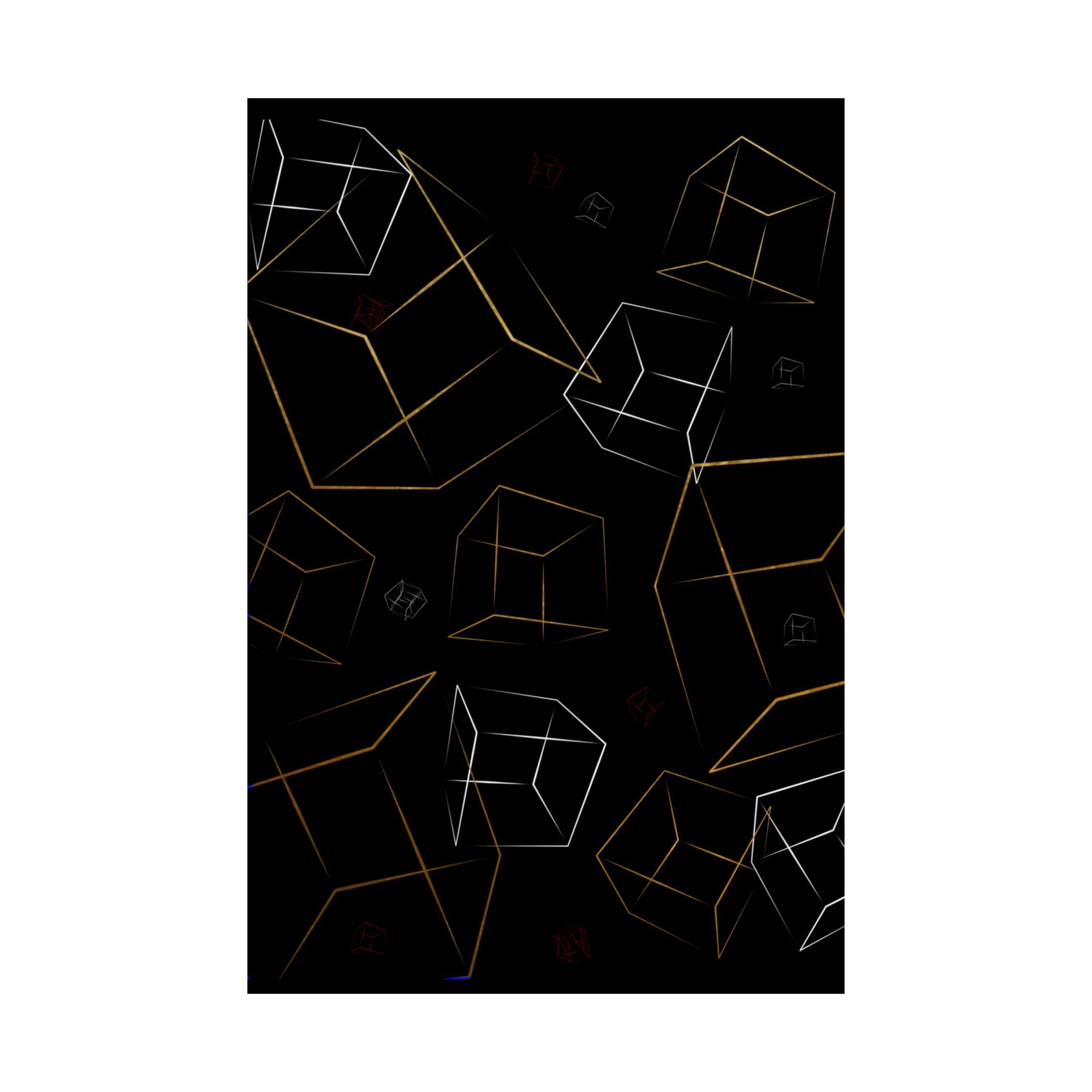 Cube Print (Poster)