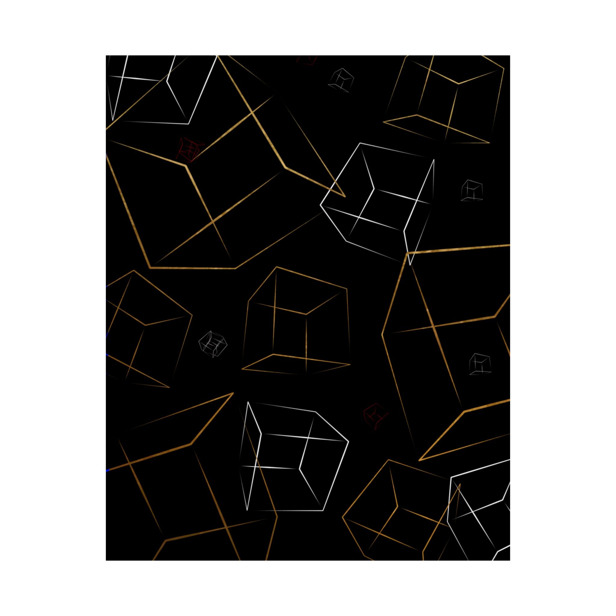 Cube Print (Poster)