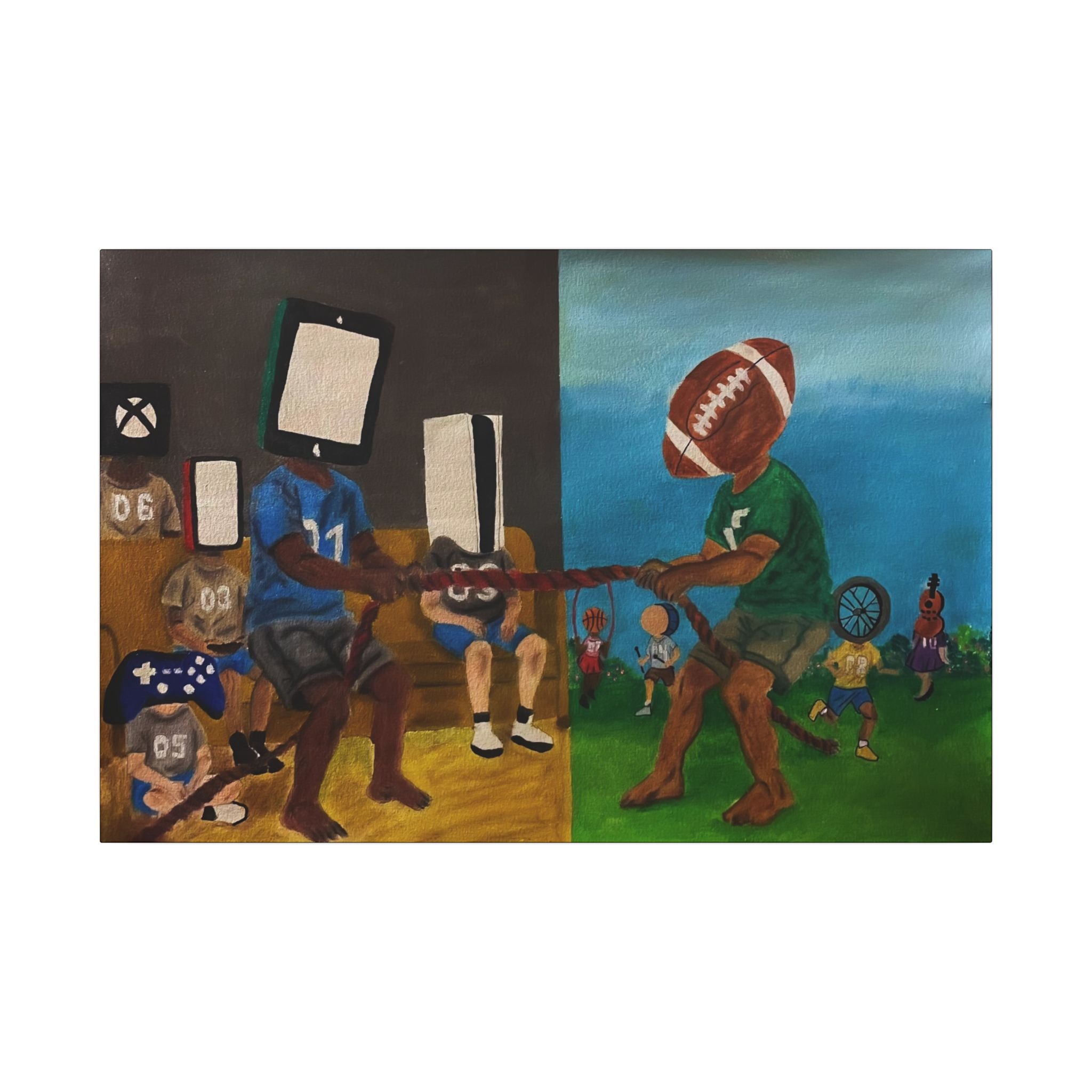 Out of Touch (Canvas)