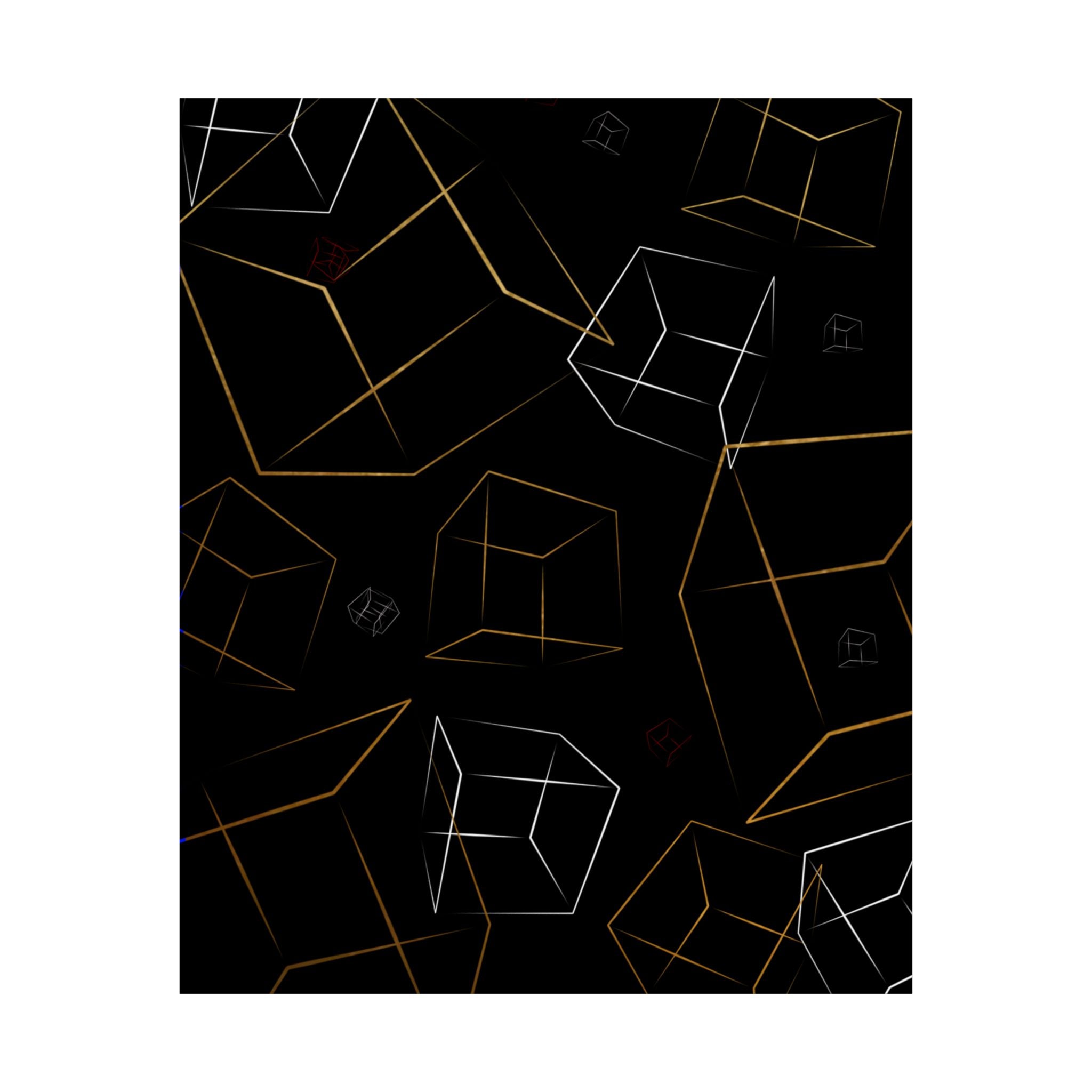 Cube Print (Poster)