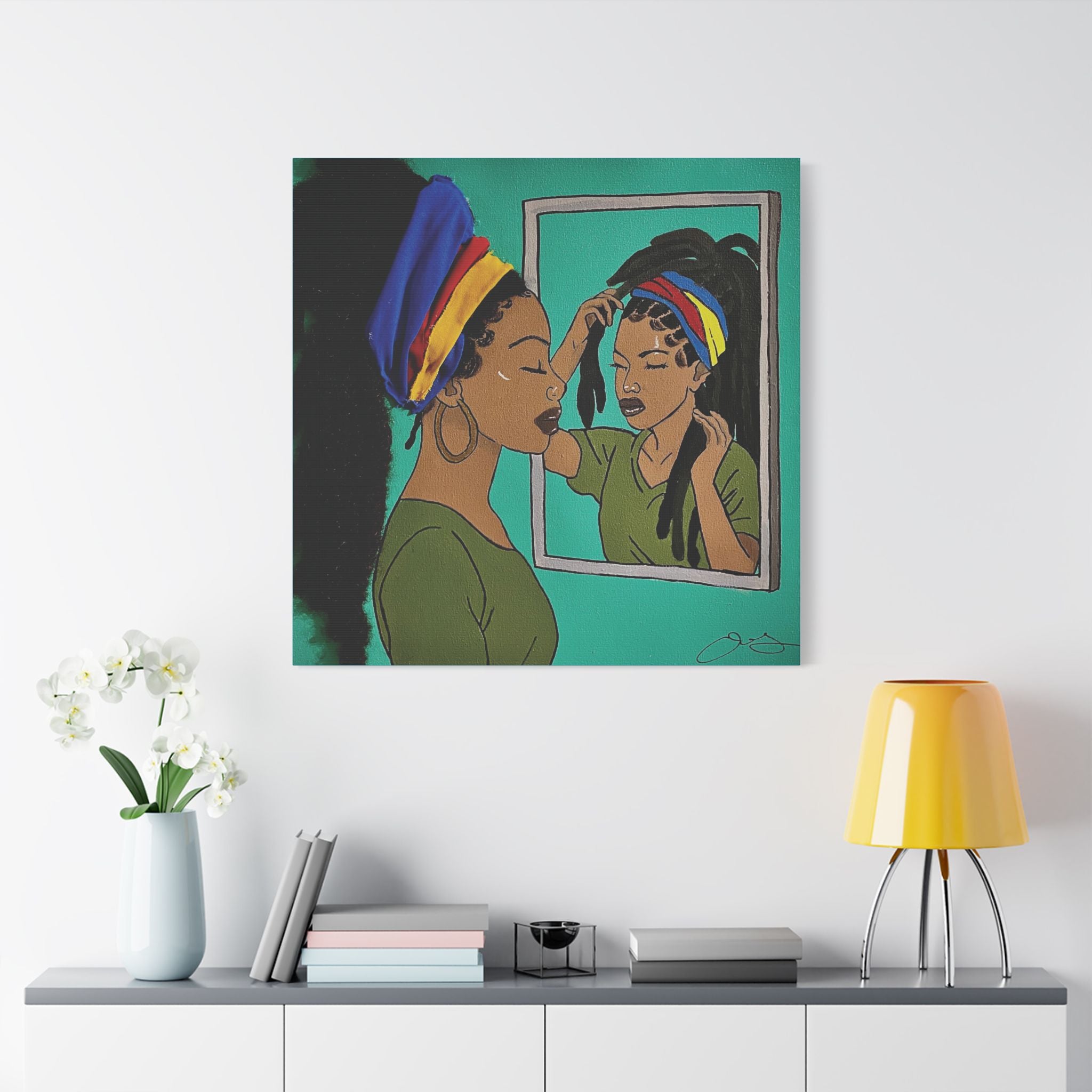 Reflection of Strength (Painted)