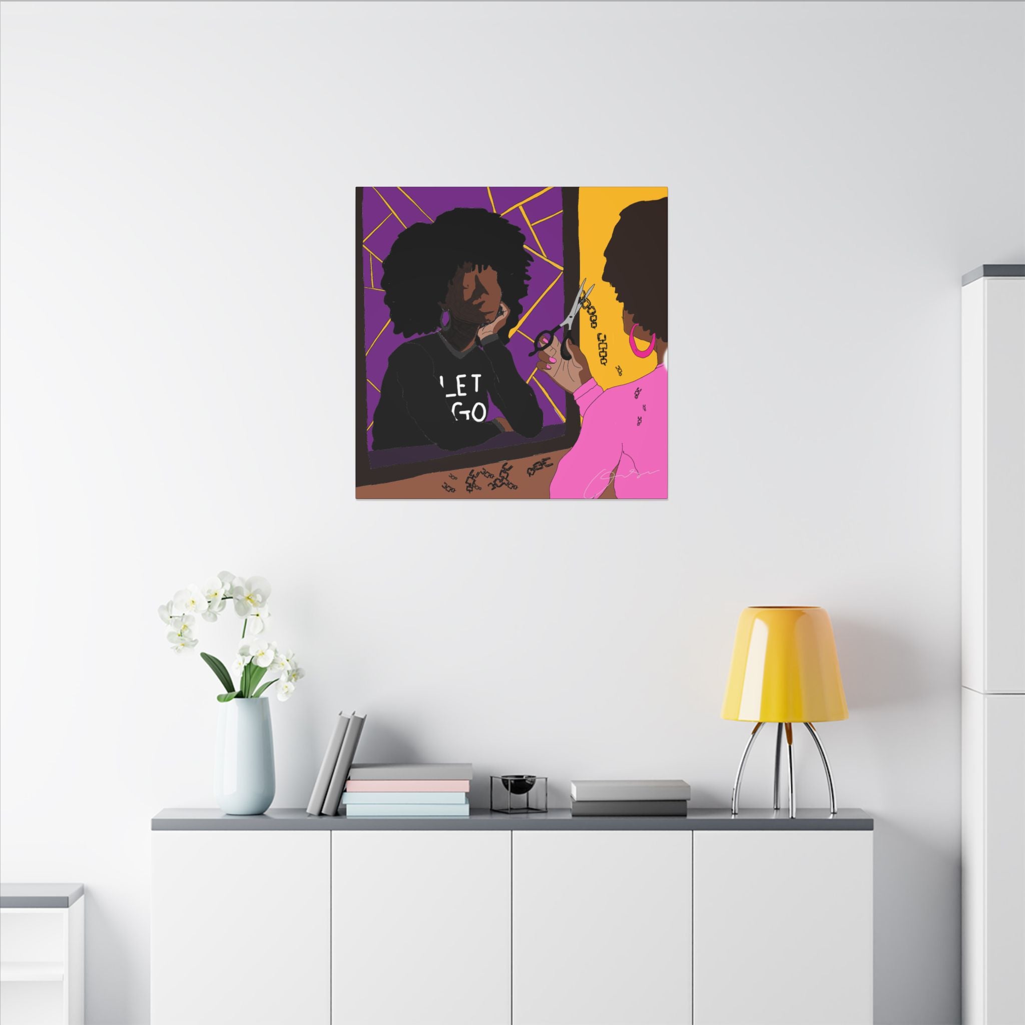 Healing In Color Series Pt. 4: The Final Cut (Digital Drawn)