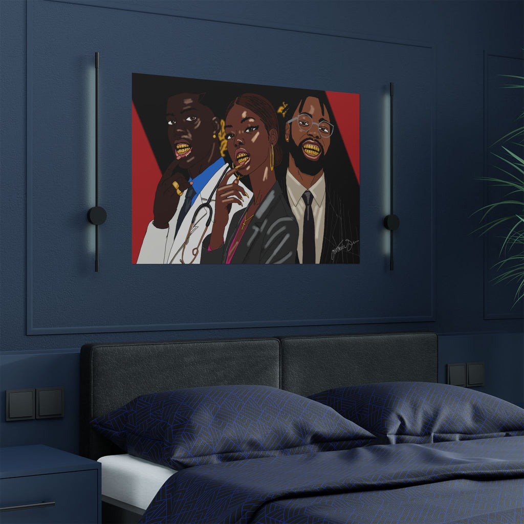 Success Outside the Culture digital drawn Poster