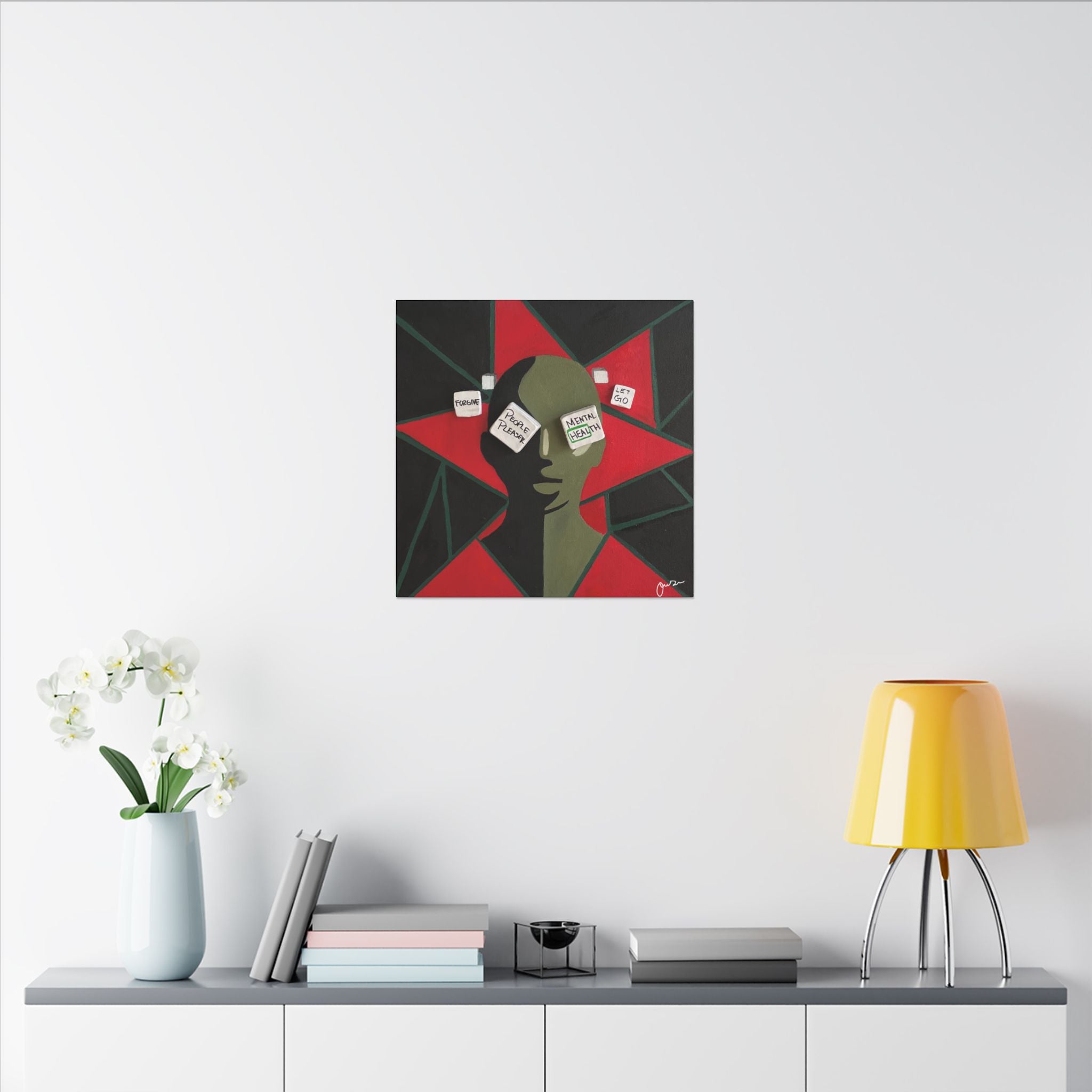 Healing In Color Series: Make the Right Choice Pt. 2 (Painted)