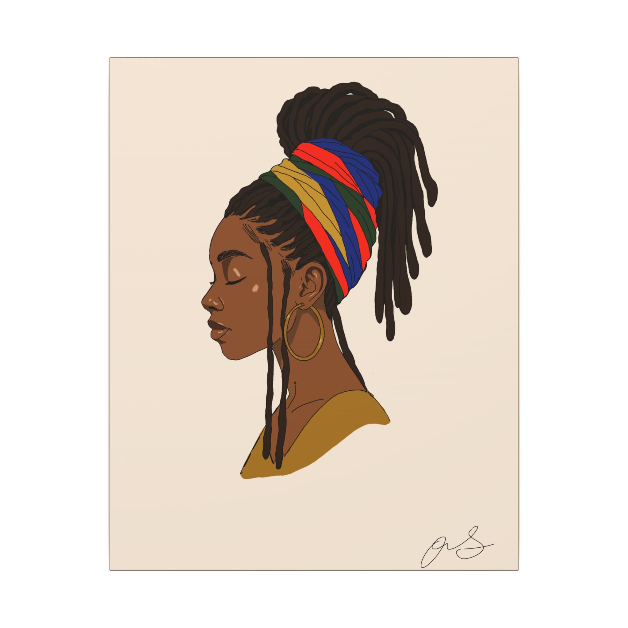 Side of Her Soul (Digital Drawn)