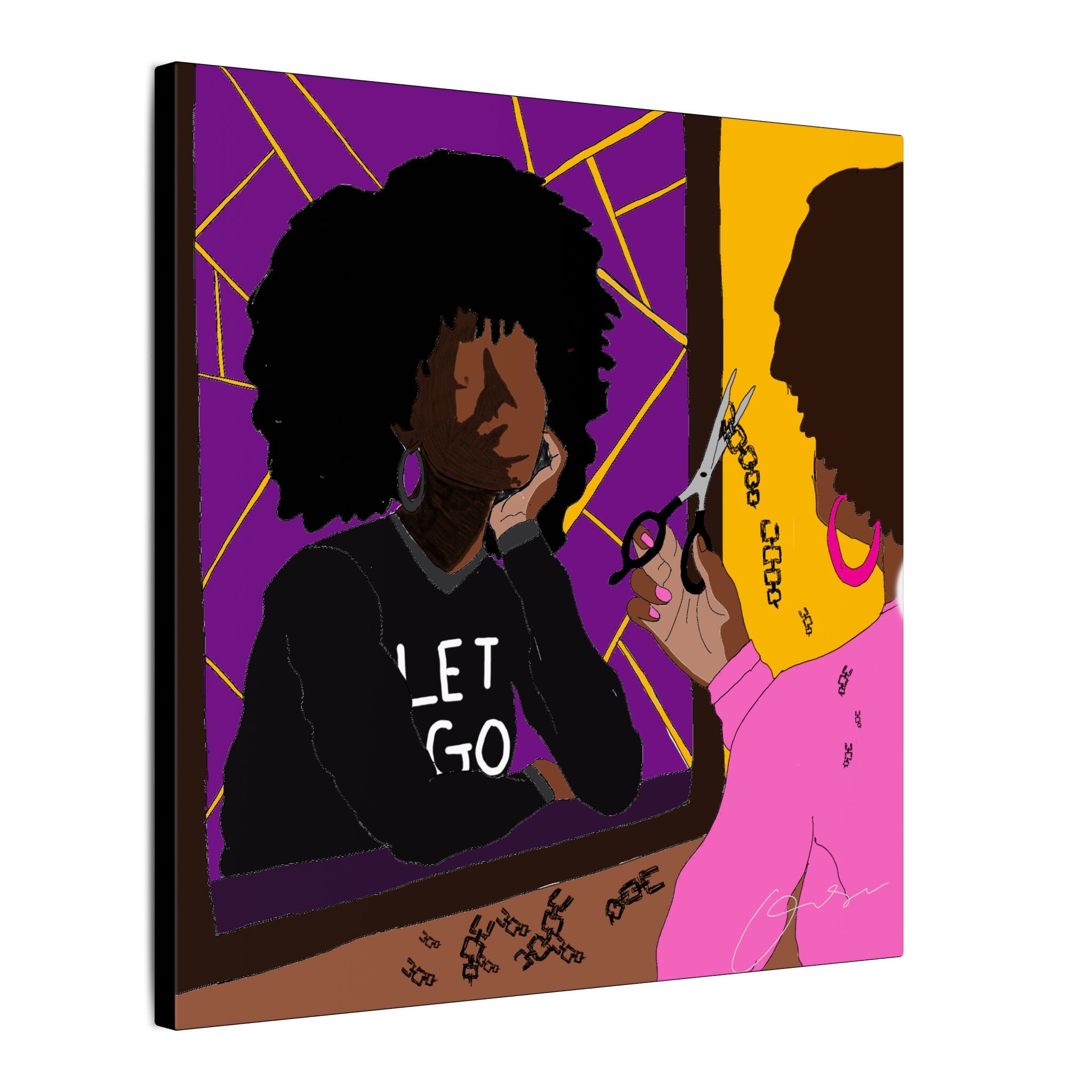 Healing In Color Series Pt. 4: The Final Cut (Digital Drawn)