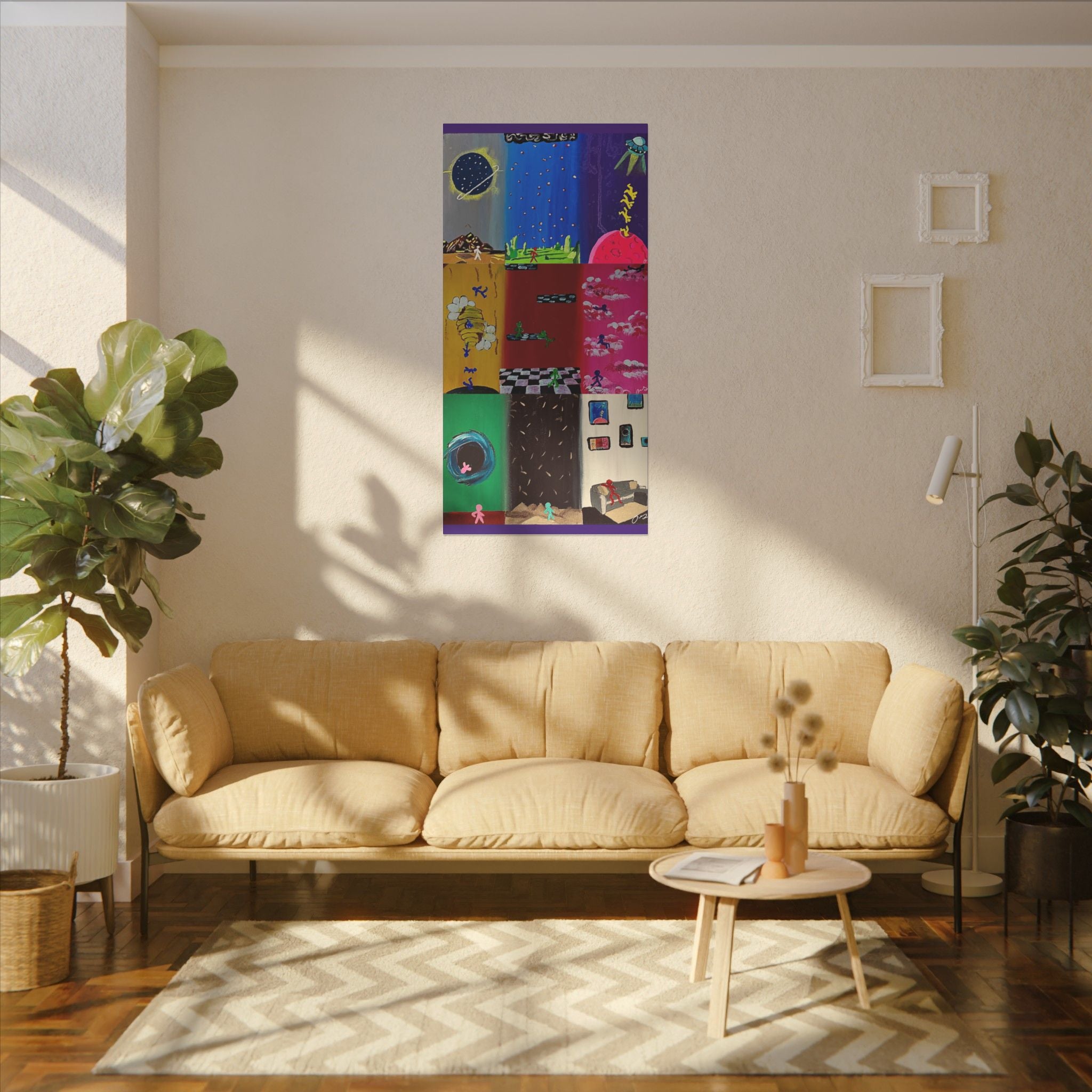 It’s Just A Dream Series (Painted)