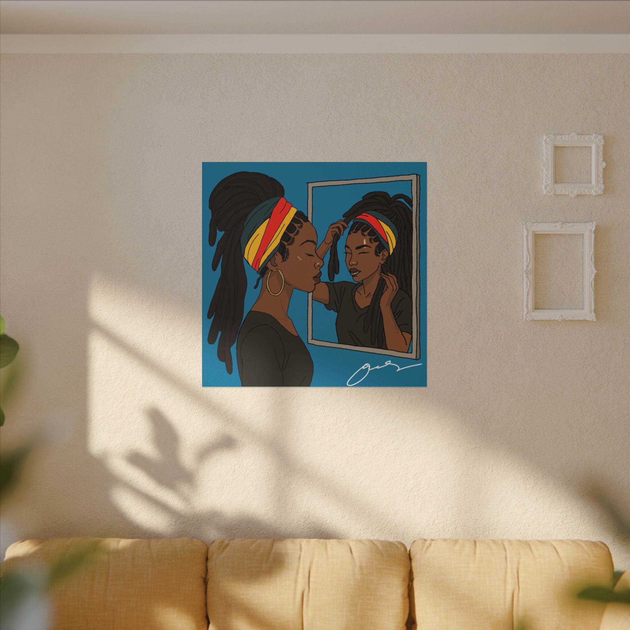 Reflection of Strength (Digital Drawn)