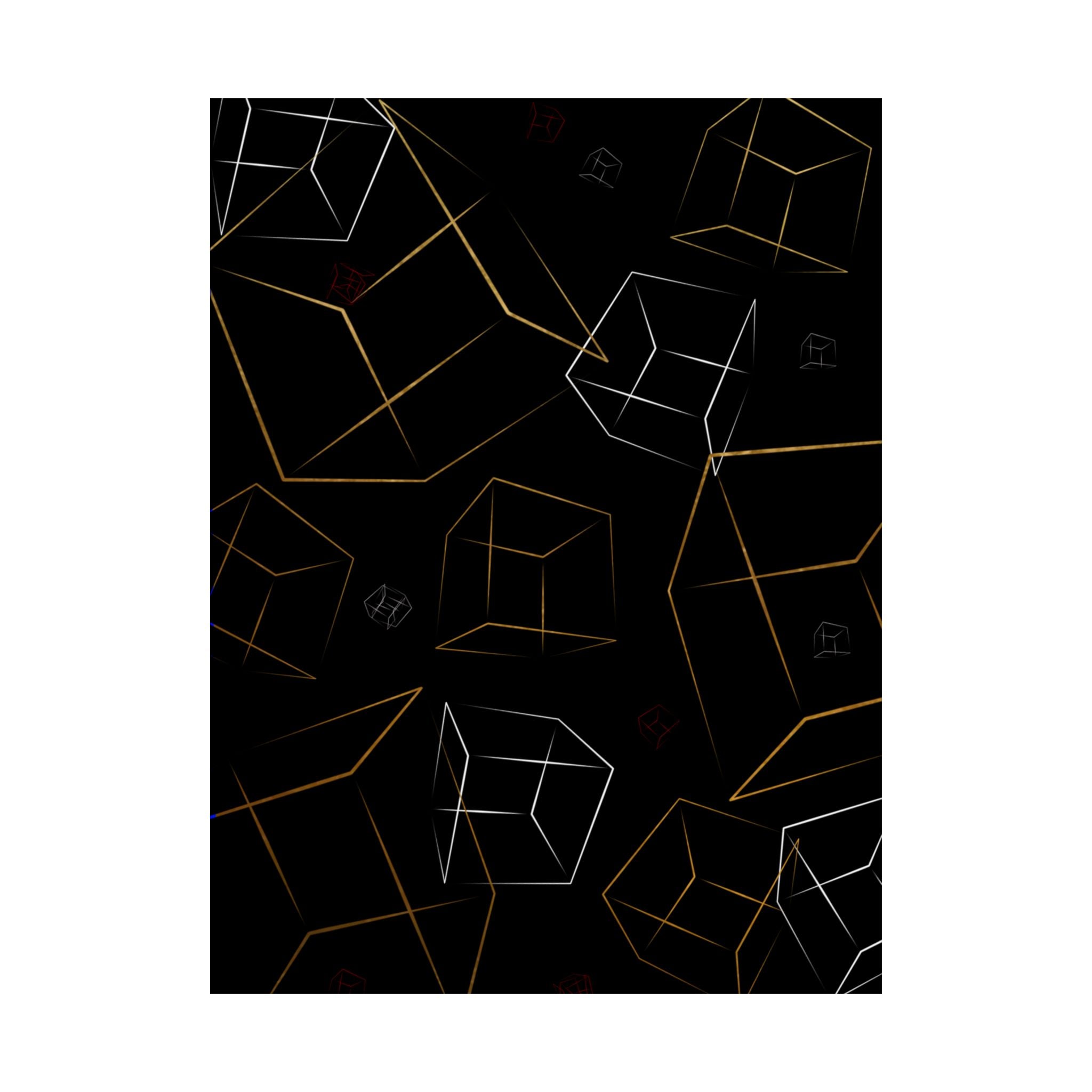 Cube Print (Poster)