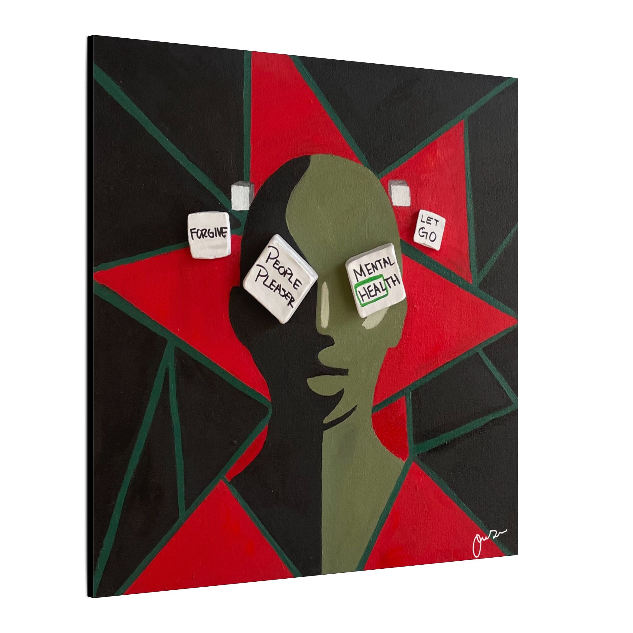 Healing In Color Series: Make the Right Choice Pt. 2 (Painted)