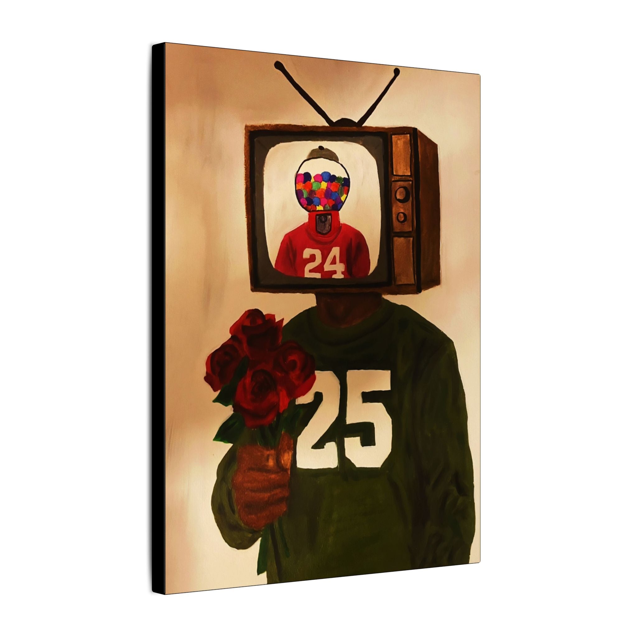 A Roses Reflection (Canvas)