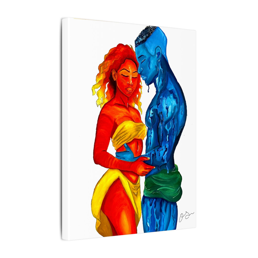 A Love Worth Evaporating For (Painted | White Background)