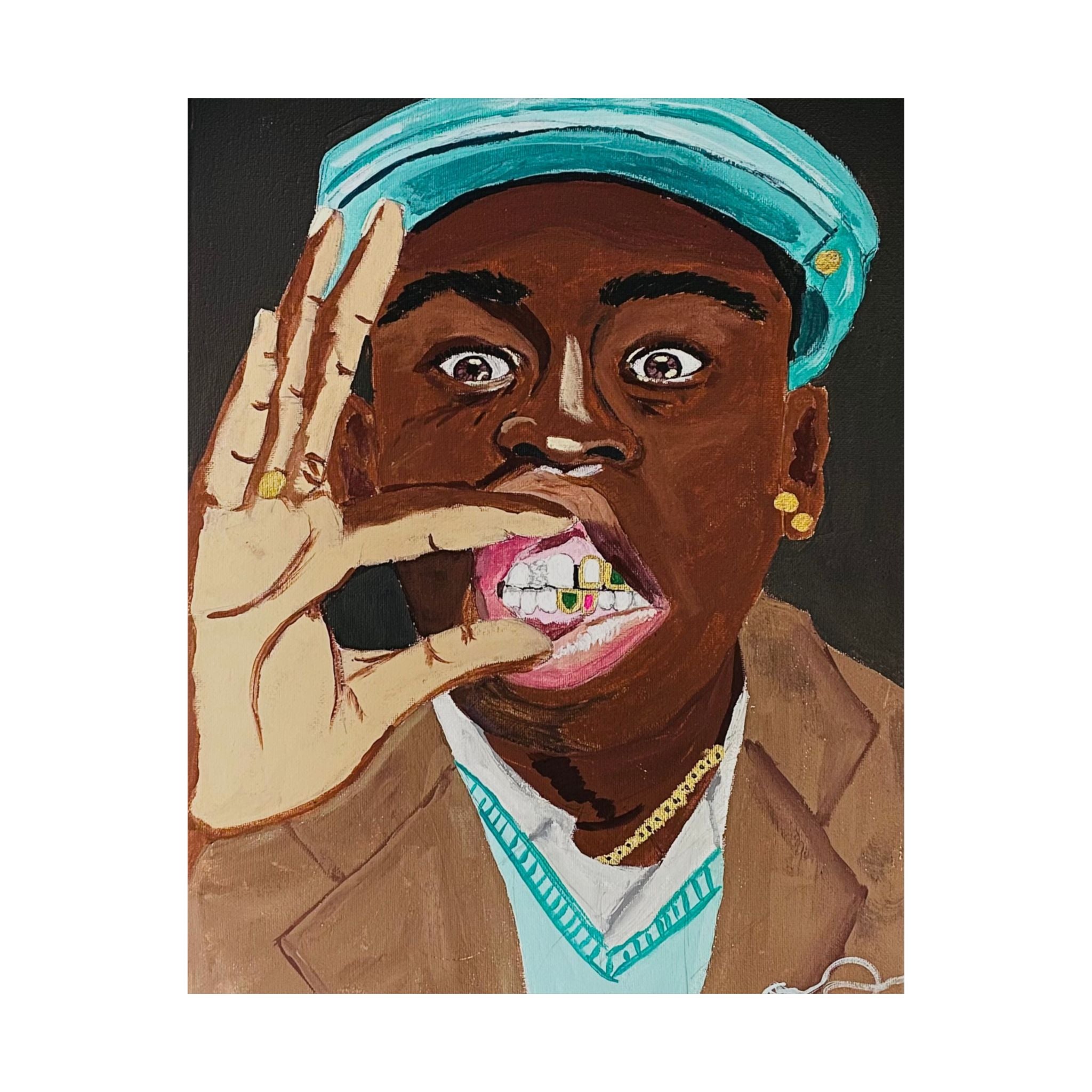 Tyler The Creator Painting Poster