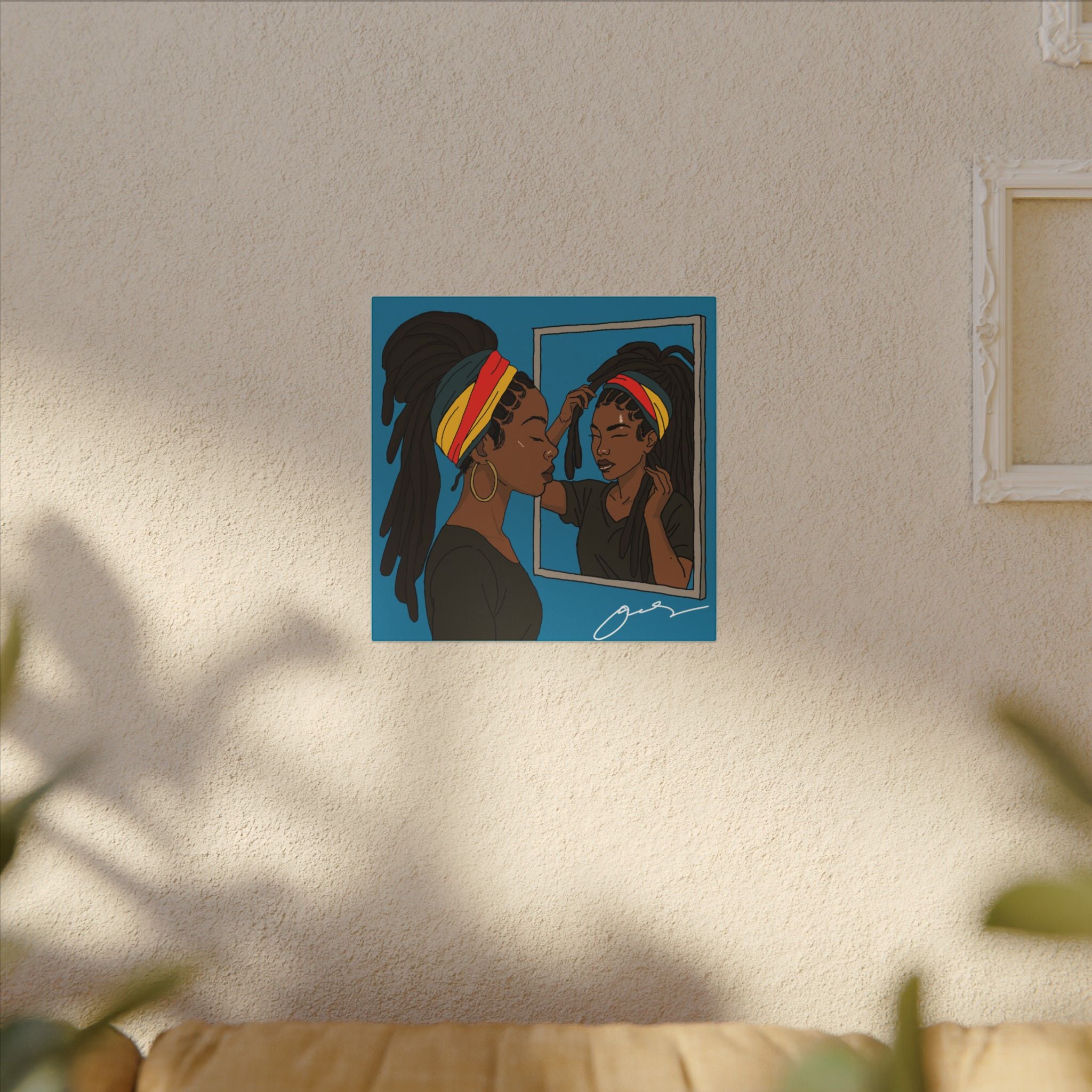 Reflection of Strength (Digital Drawn)