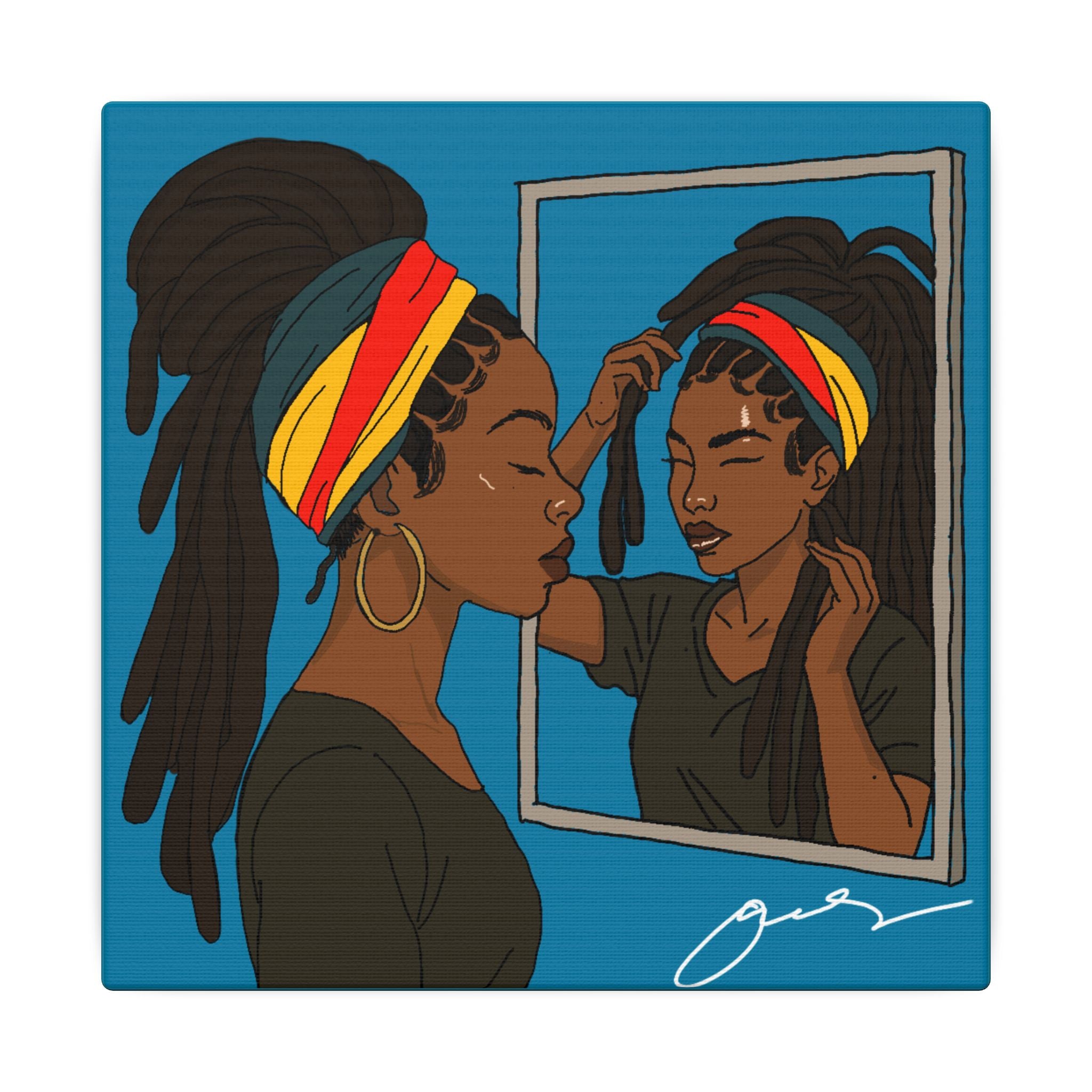 Reflection of Strength (Digital Drawn)