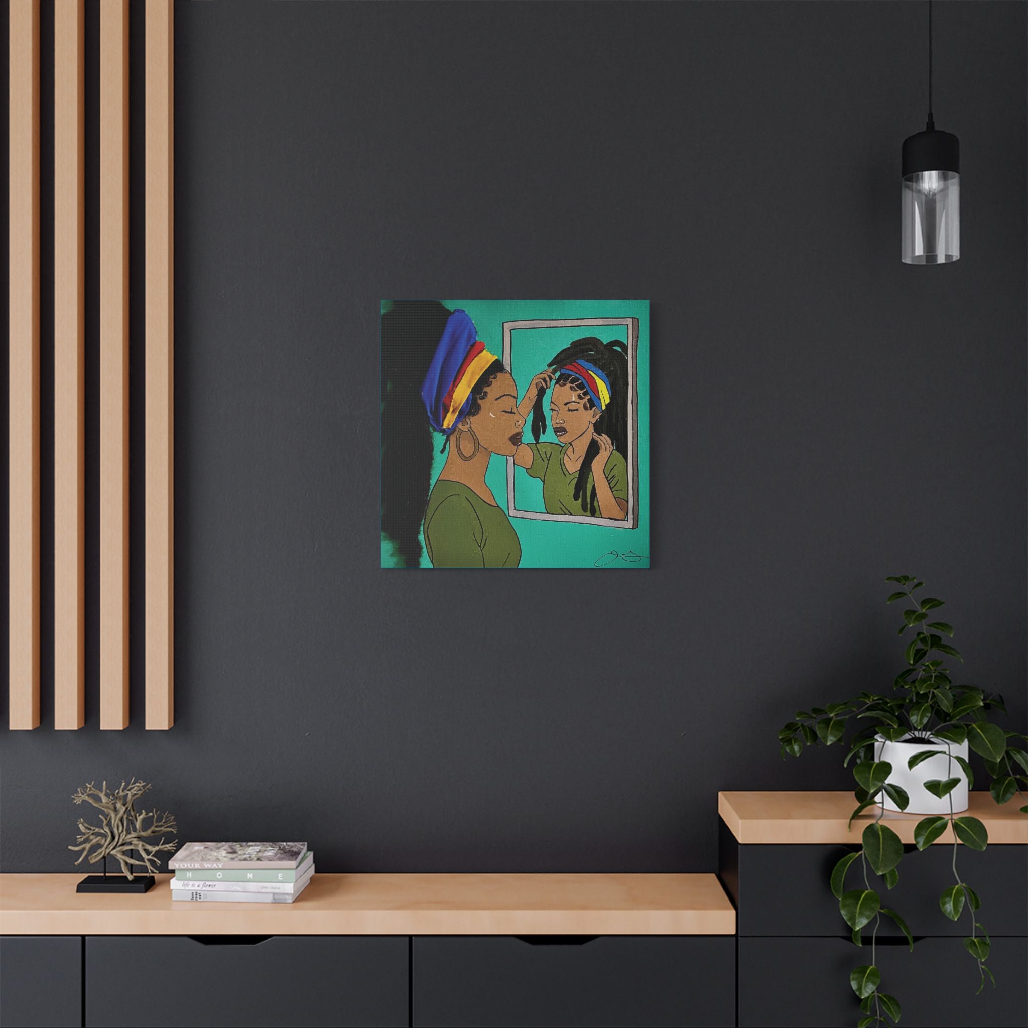 Reflection of Strength (Painted)