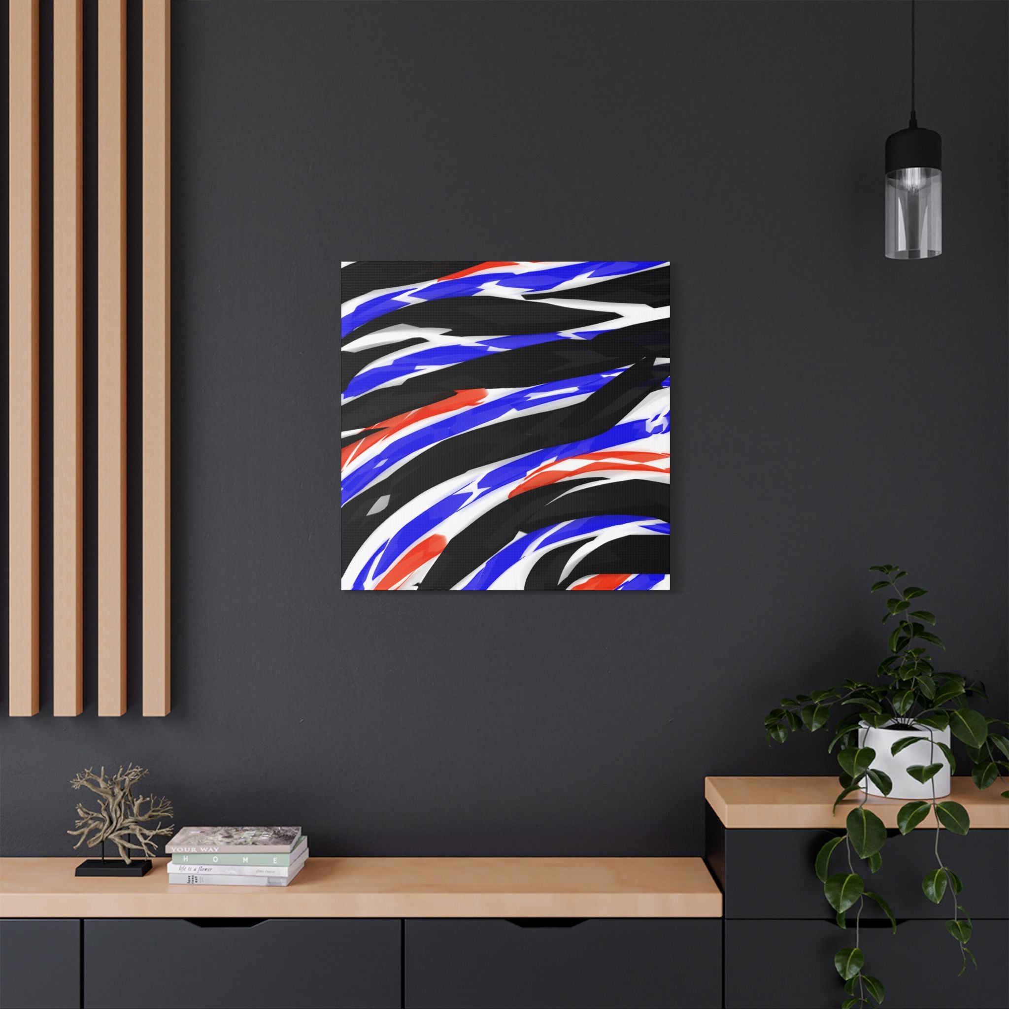 Zebra Motion (Canvas)