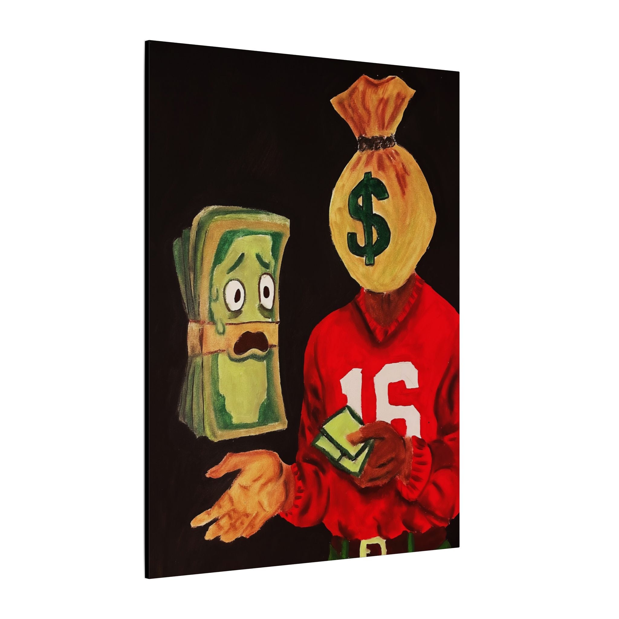 Scared Money Don’t Make No Money (Canvas)