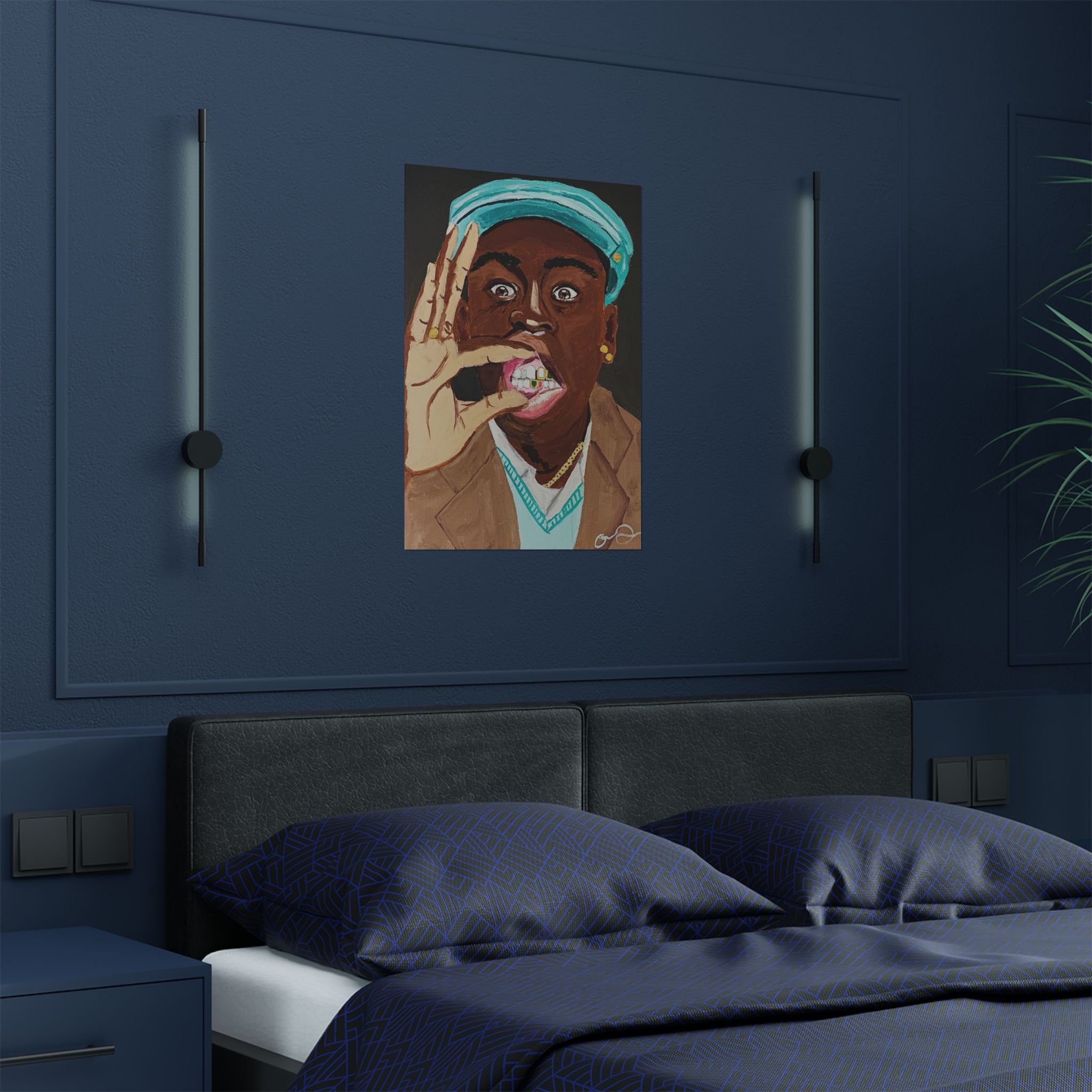 Tyler The Creator Painting Poster