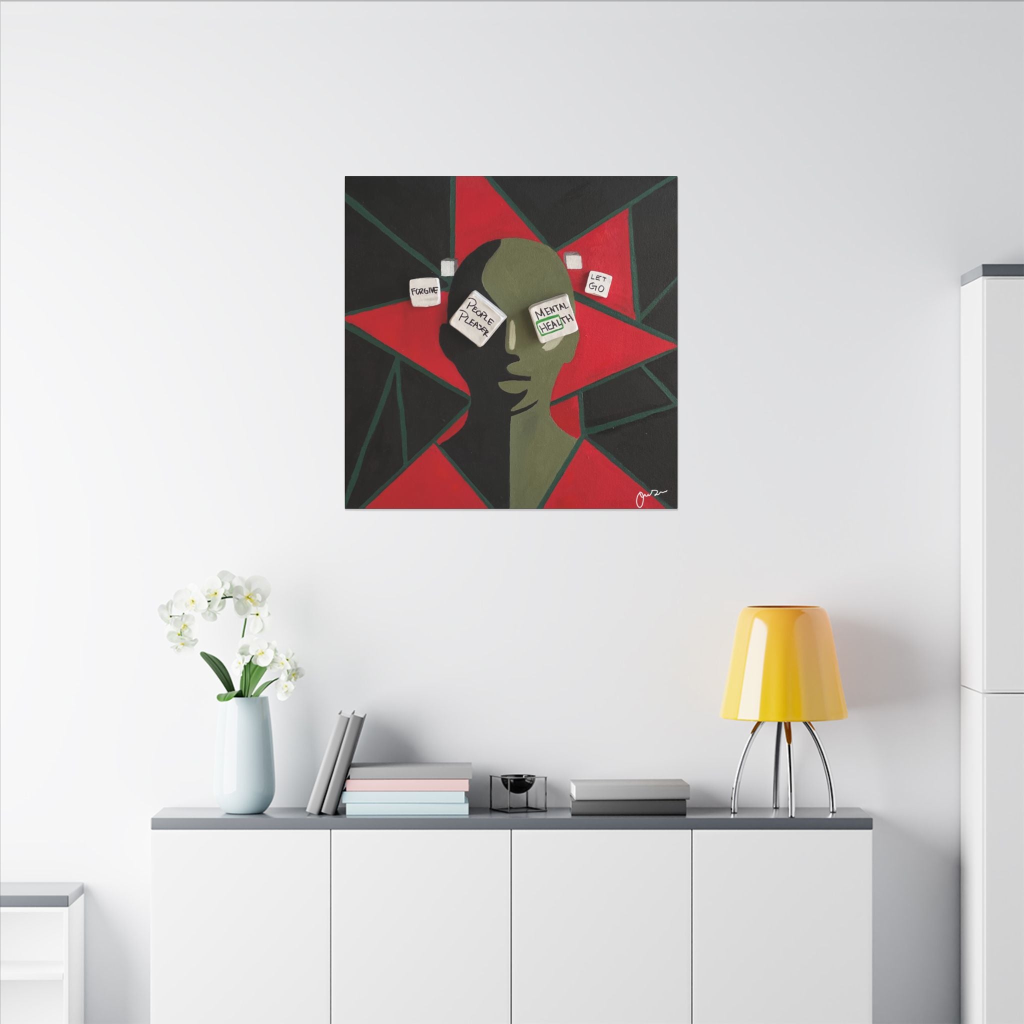 Healing In Color Series: Make the Right Choice Pt. 2 (Painted)