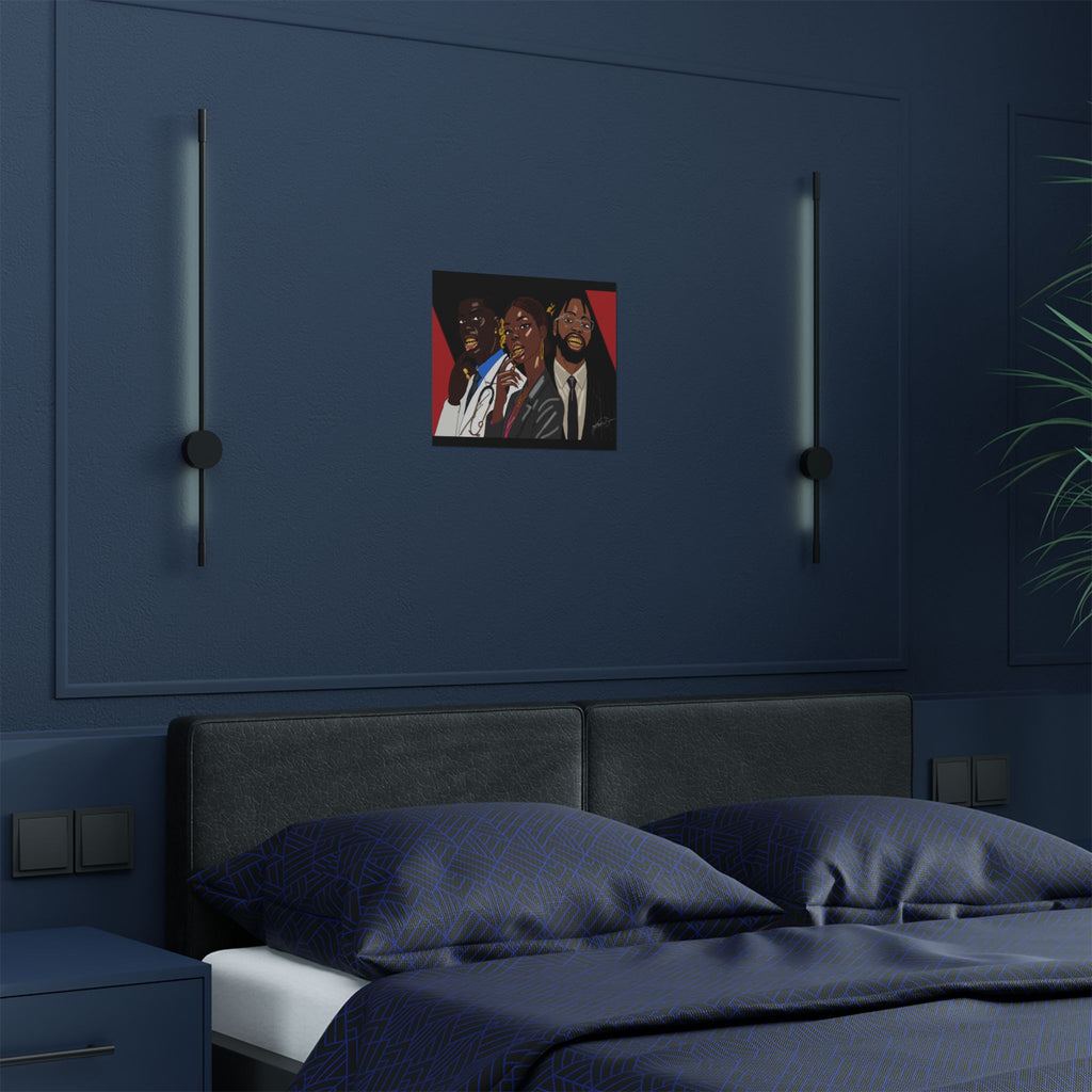 Success Outside the Culture digital drawn Poster