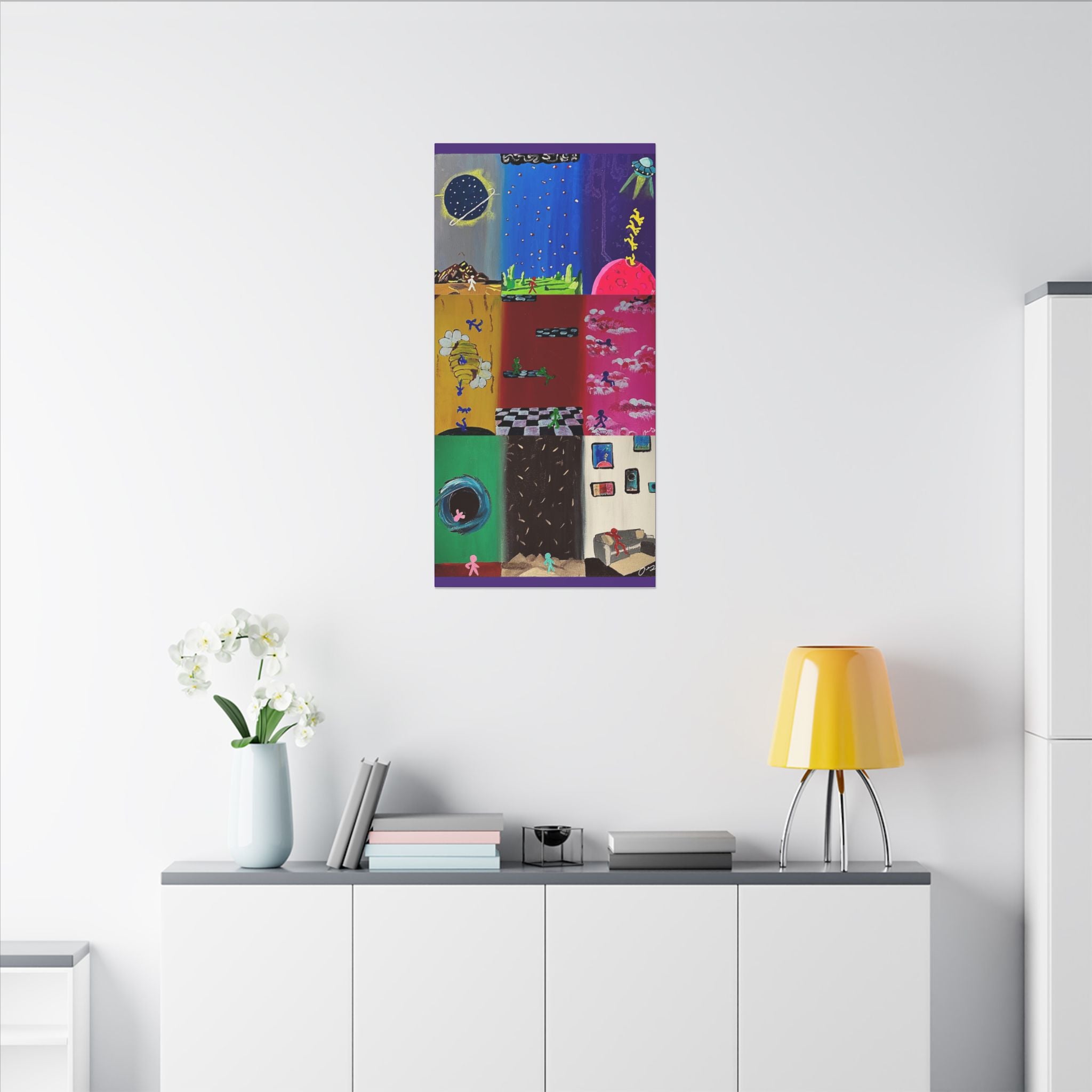 It’s Just A Dream Series (Painted)