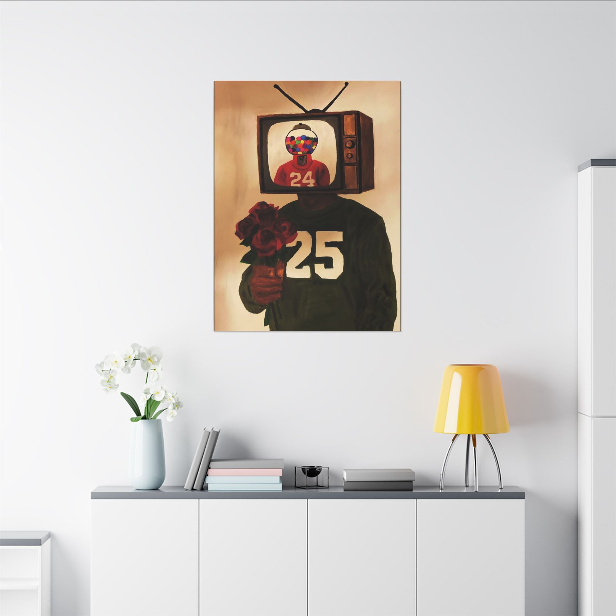 A Roses Reflection (Canvas)