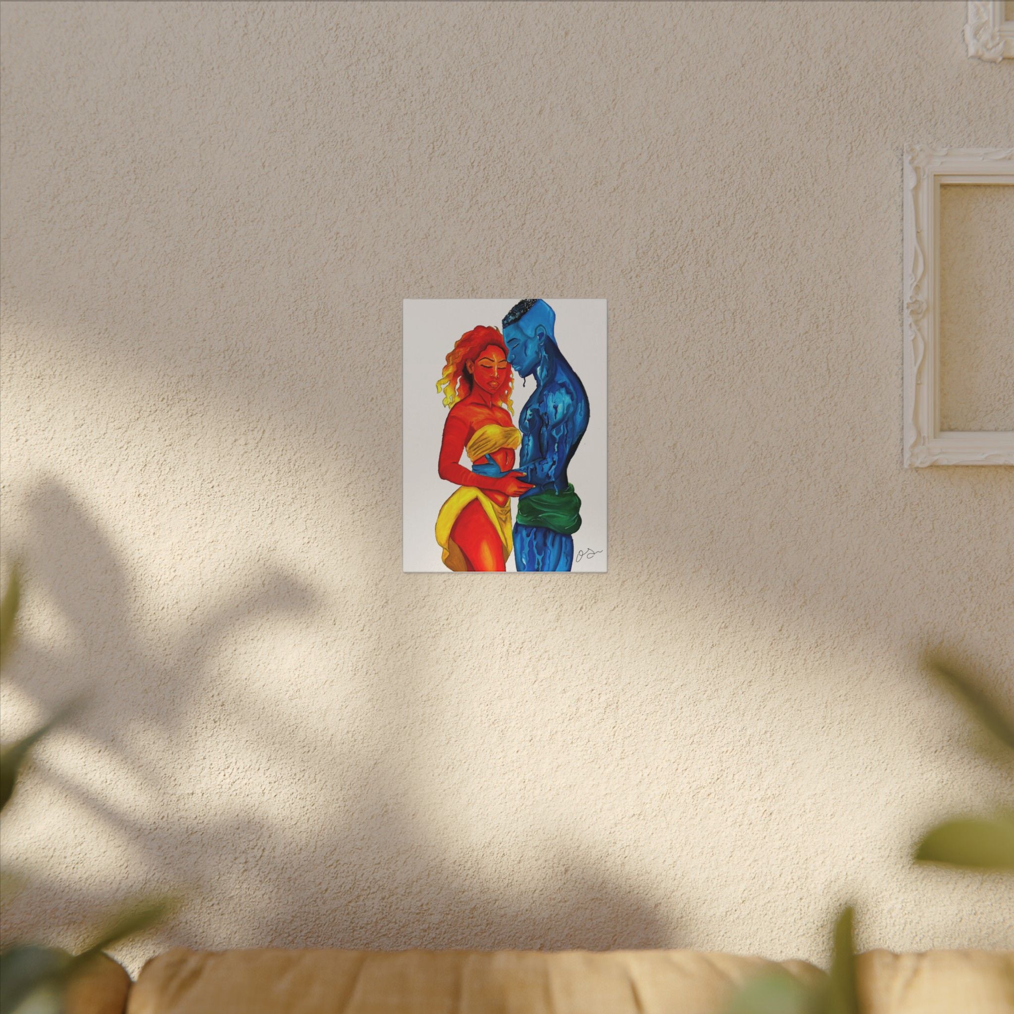 A Love Worth Evaporating For (Painted | White Background)