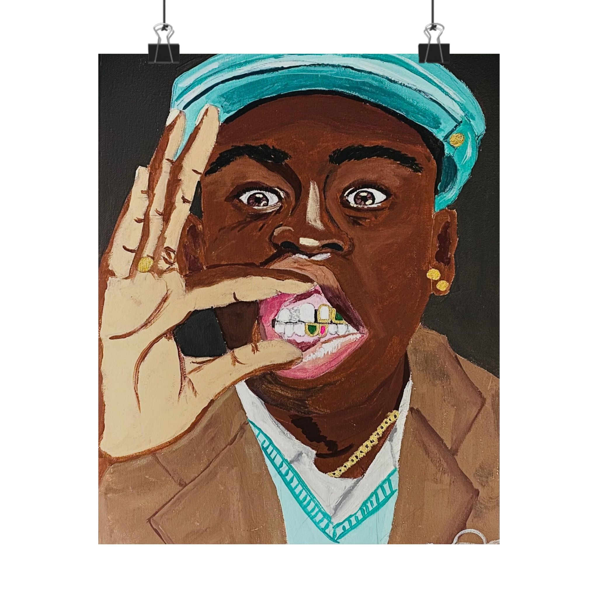 Tyler The Creator Painting Poster