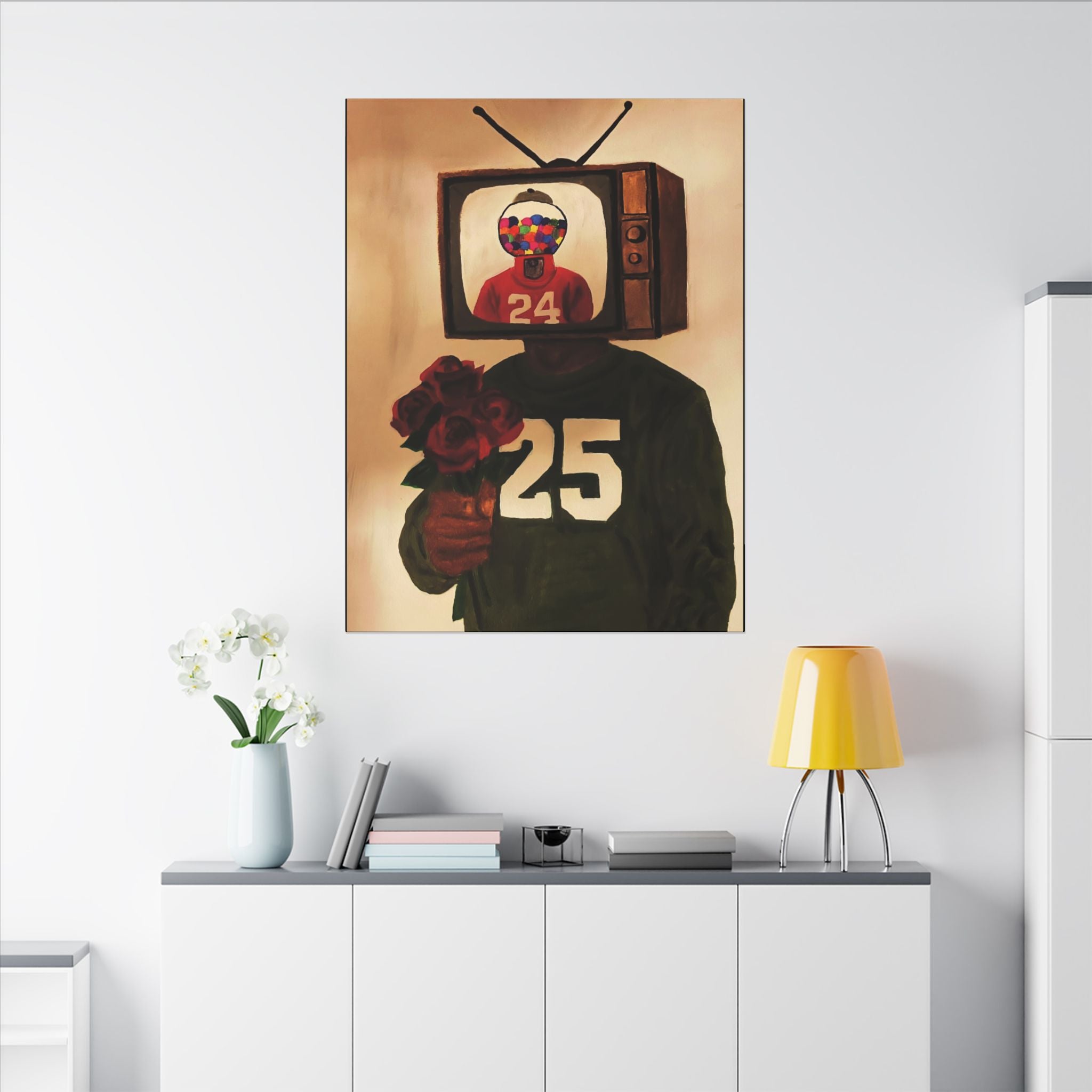 A Roses Reflection (Canvas)